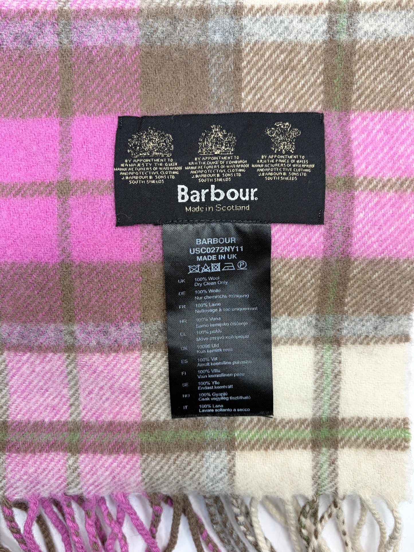 Sciarpa Barbour in lana - Shop In London