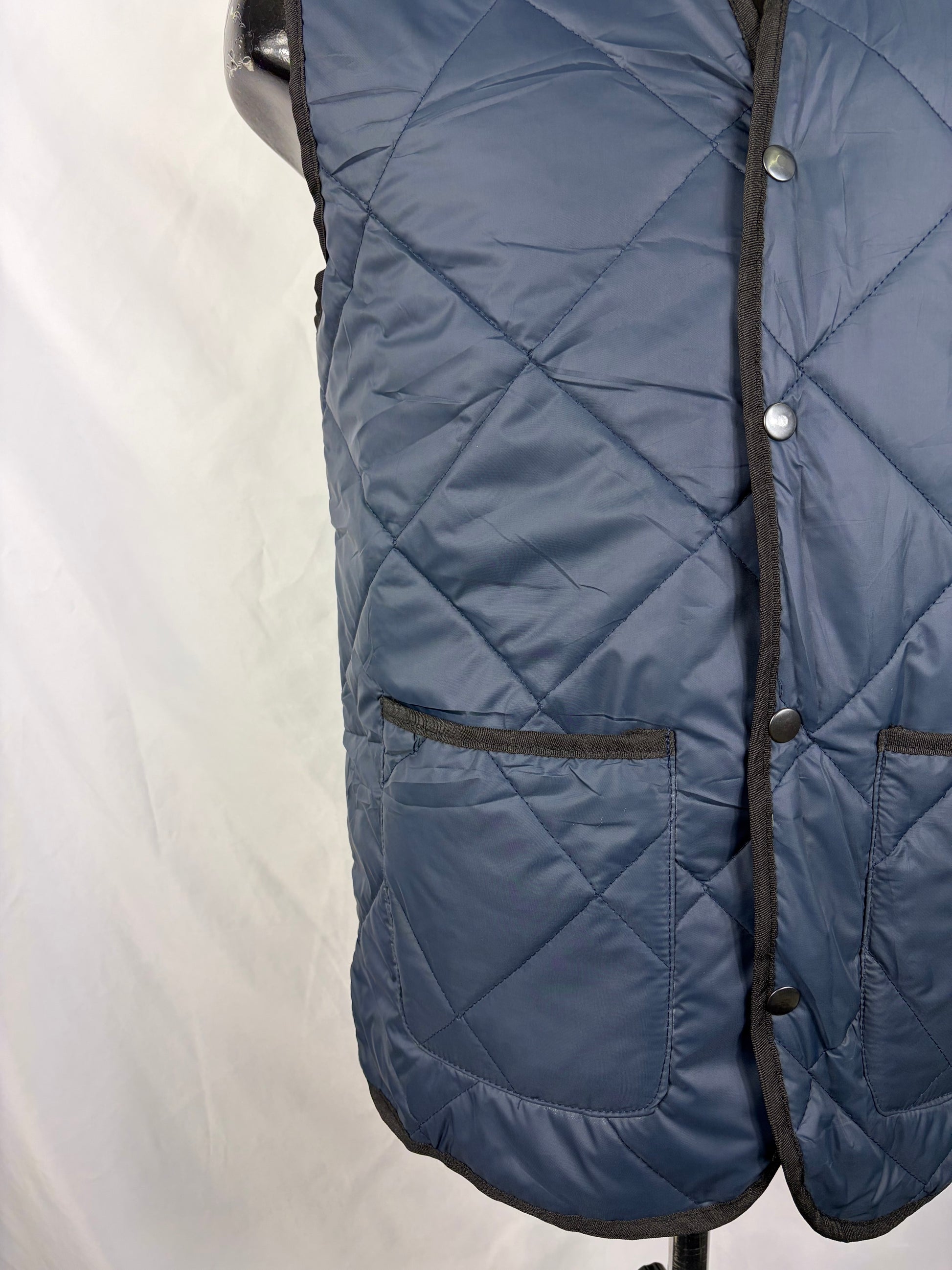 Gilet nuovo blu by Shop in London - Shop In London