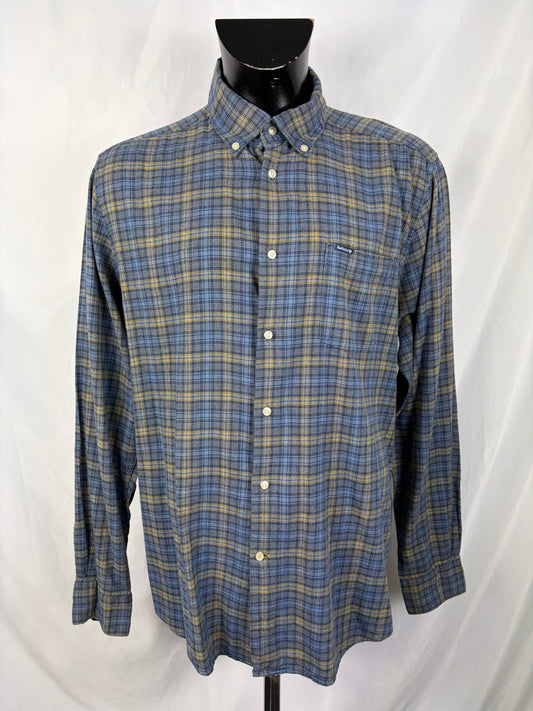 Camicia Barbour da uomo in tartan in cotone taglia Large - Shop In London
