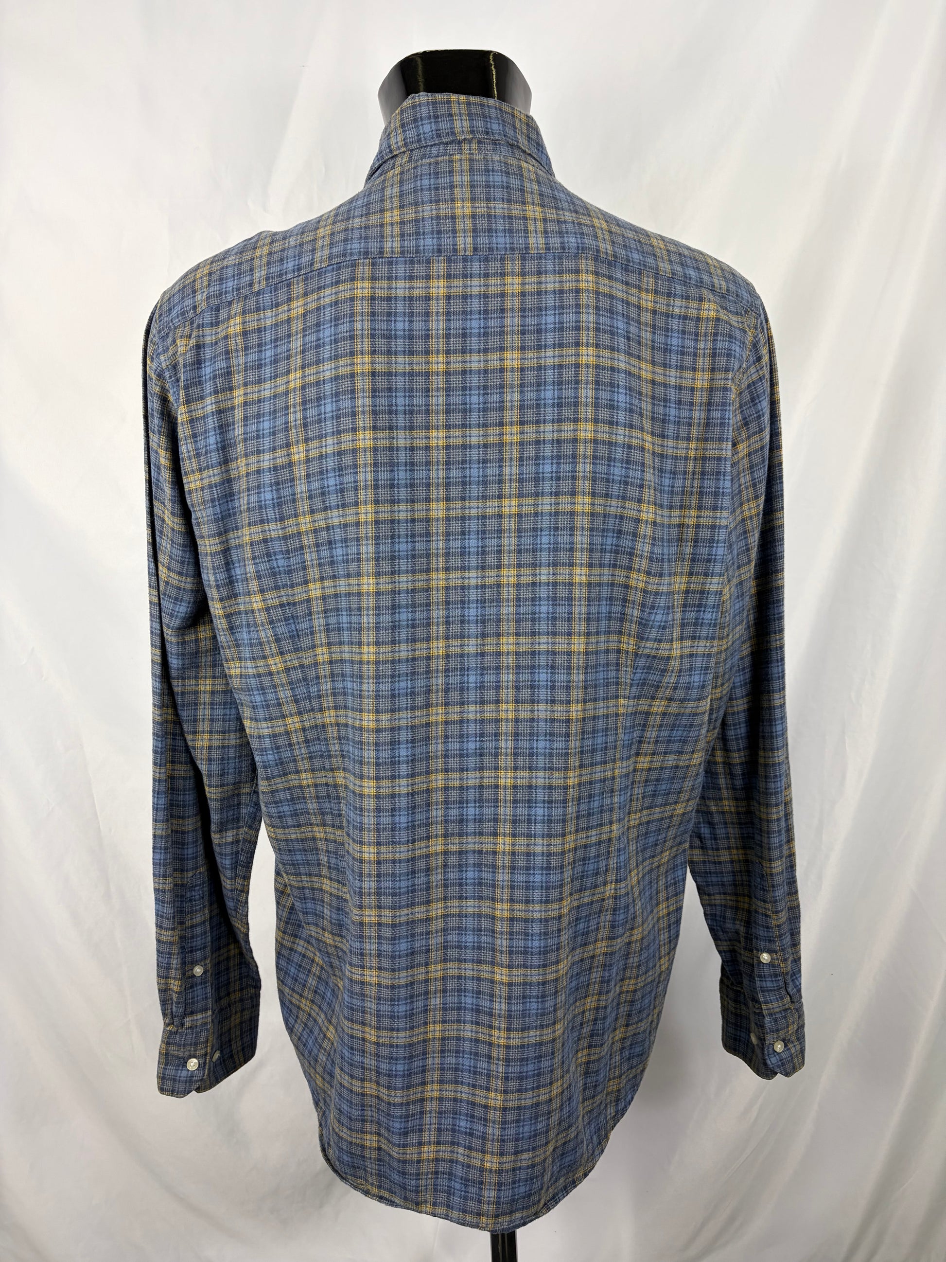 Camicia Barbour da uomo in tartan in cotone taglia Large - Shop In London