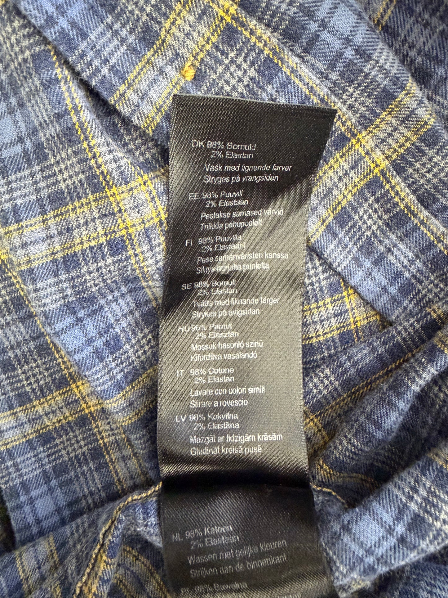 Camicia Barbour da uomo in tartan in cotone taglia Large - Shop In London
