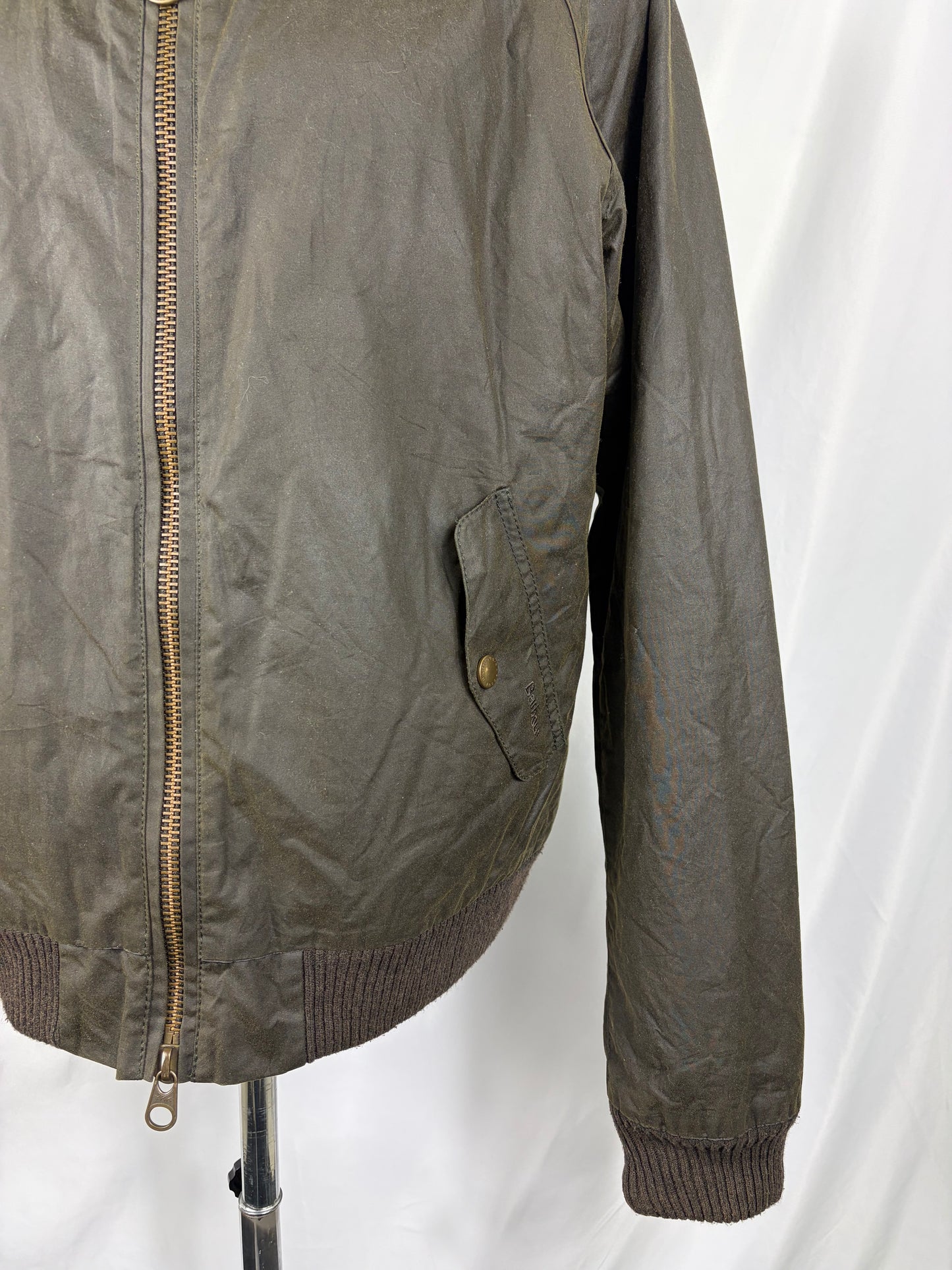 Barbour Merchant Steve Mc Queen Verde XLarge SLIM FIT- Man Green Steve Mc Queen Size Xlarge - Shop In London