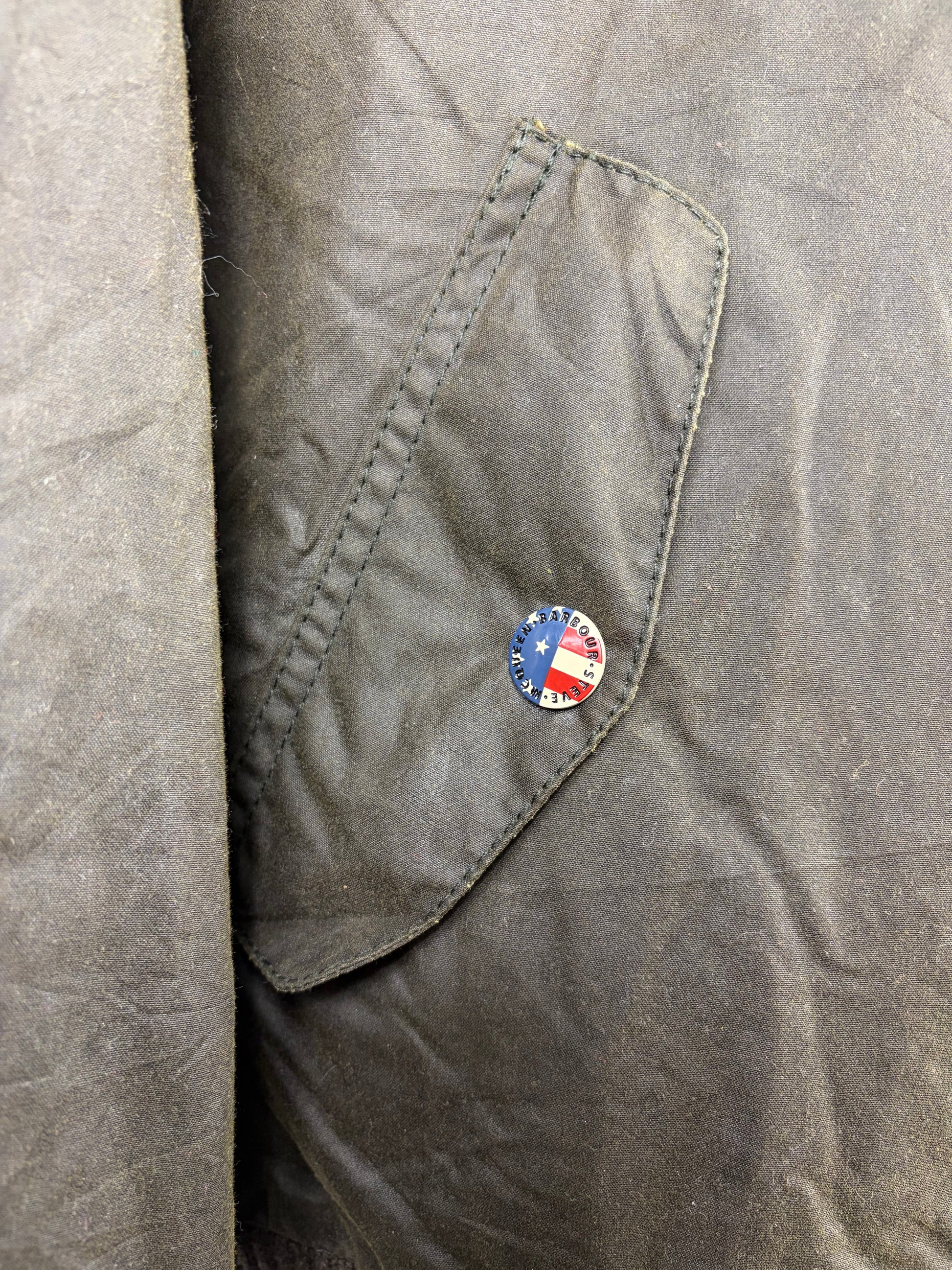 Barbour Merchant Steve Mc Queen Verde XLarge SLIM FIT- Man Green Steve Mc Queen Size Xlarge - Shop In London