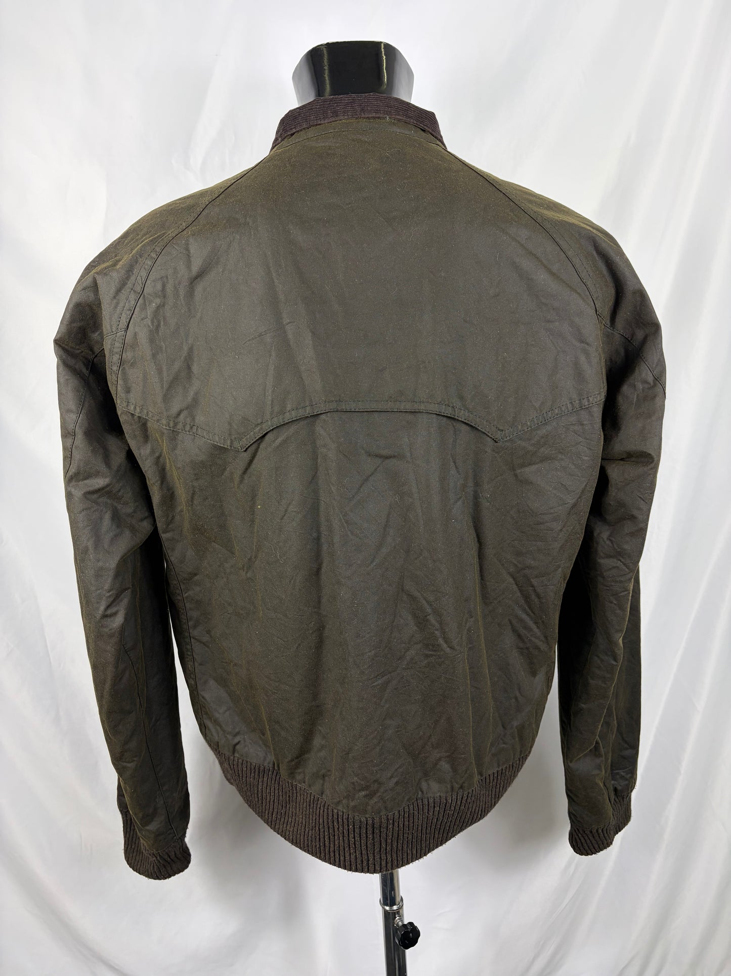 Barbour Merchant Steve Mc Queen Verde XLarge SLIM FIT- Man Green Steve Mc Queen Size Xlarge - Shop In London