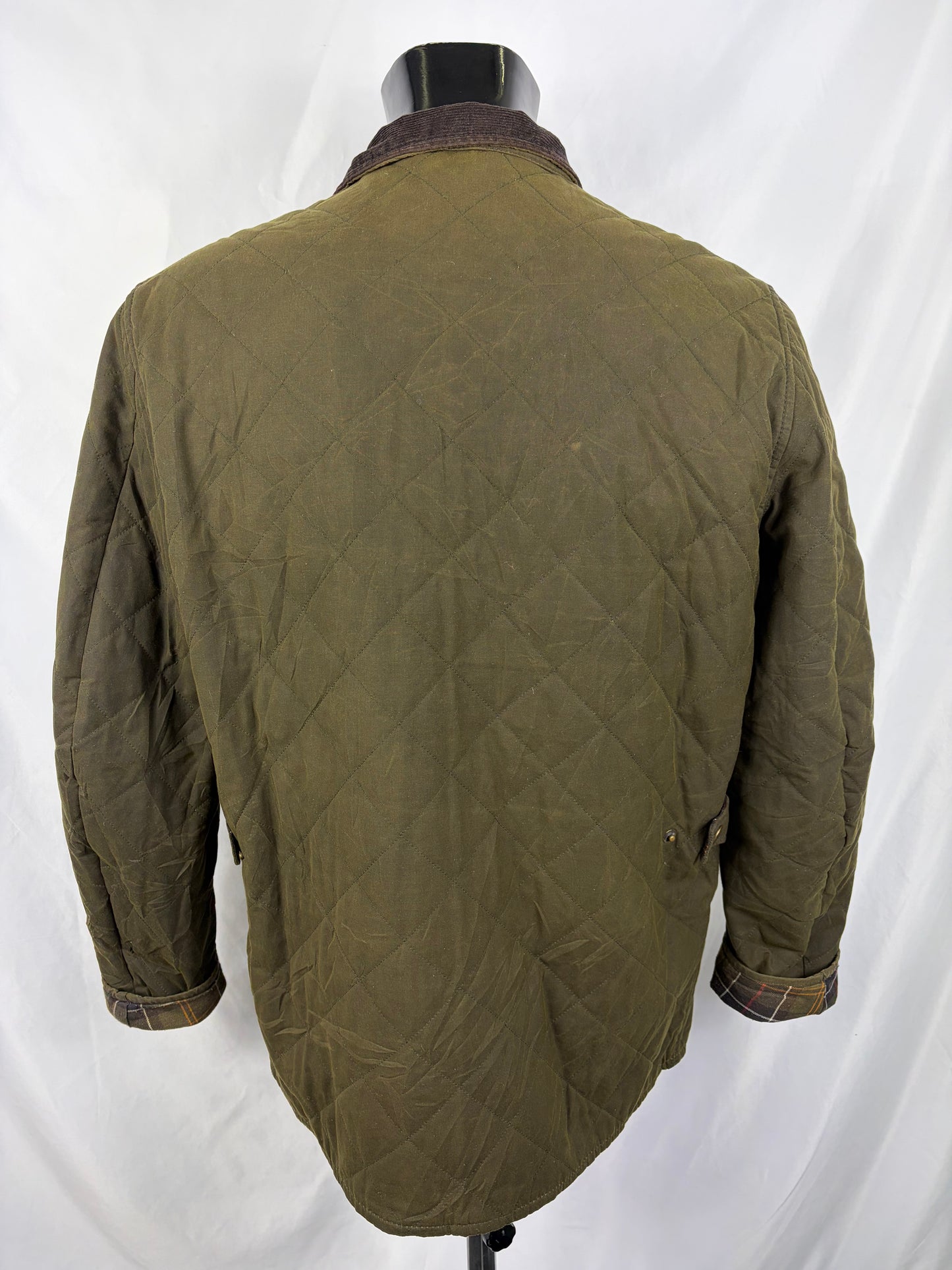 Giacca Barbour Verde cerata Chelsea wax quilt Large - Man Wax Chelsea quilt jacket size L - Shop In London