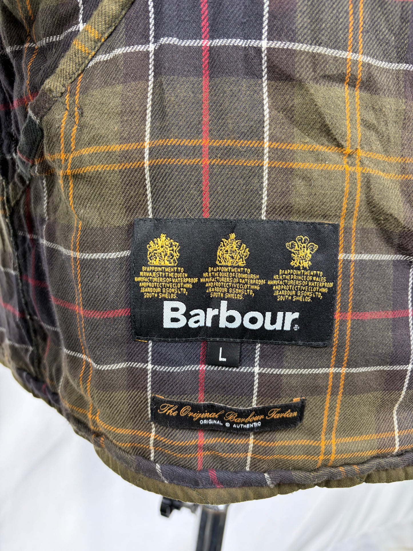 Giacca Barbour Verde cerata Chelsea wax quilt Large - Man Wax Chelsea quilt jacket size L - Shop In London