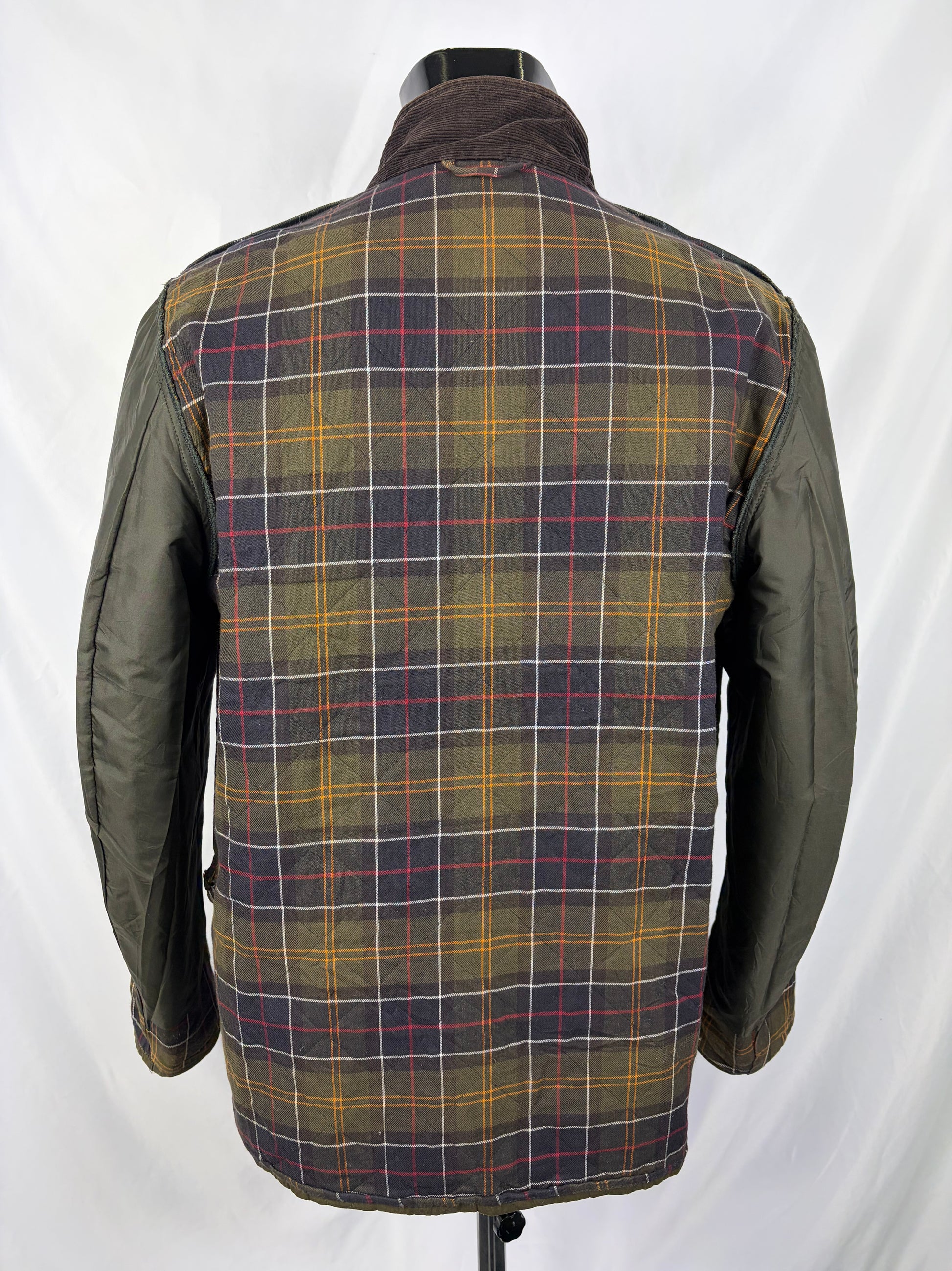 Giacca Barbour Verde cerata Chelsea wax quilt Large - Man Wax Chelsea quilt jacket size L - Shop In London