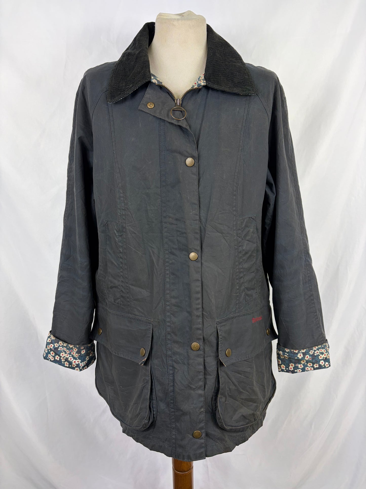Giacca Barbour Flyweight Liberty Beadnell blu UK14 medium - Navy Flyweight Liberty Beadnell UK14 tg. 44