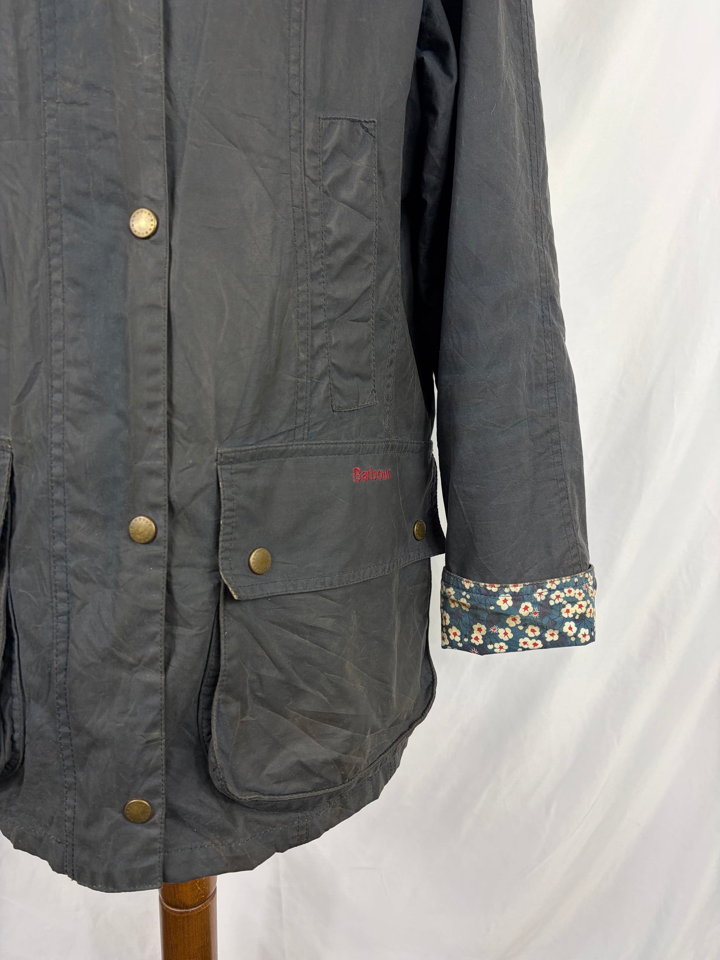Giacca Barbour Flyweight Liberty Beadnell blu UK14 medium - Navy Flyweight Liberty Beadnell UK14 tg. 44