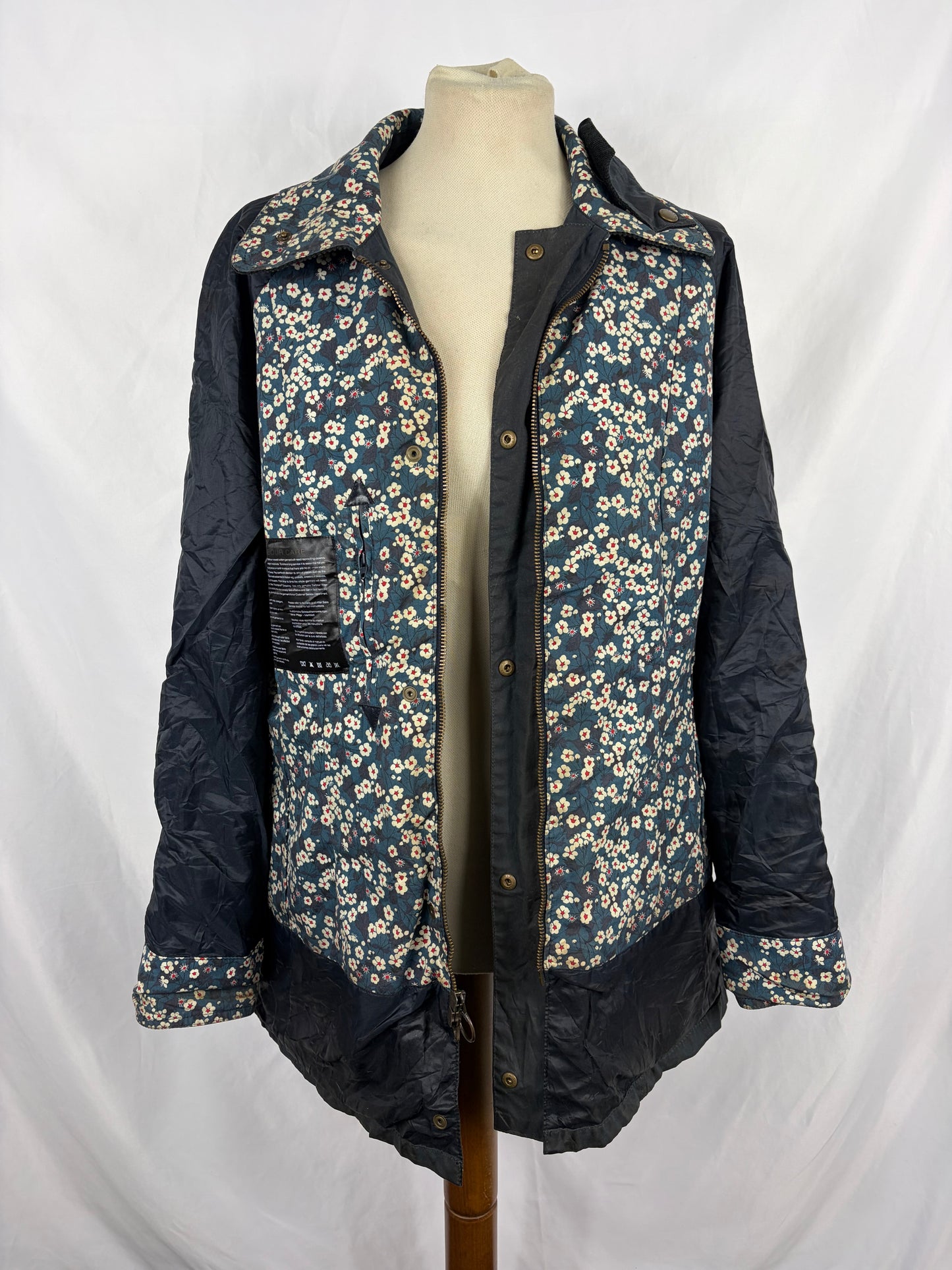 Giacca Barbour Flyweight Liberty Beadnell blu UK14 medium - Navy Flyweight Liberty Beadnell UK14 tg. 44