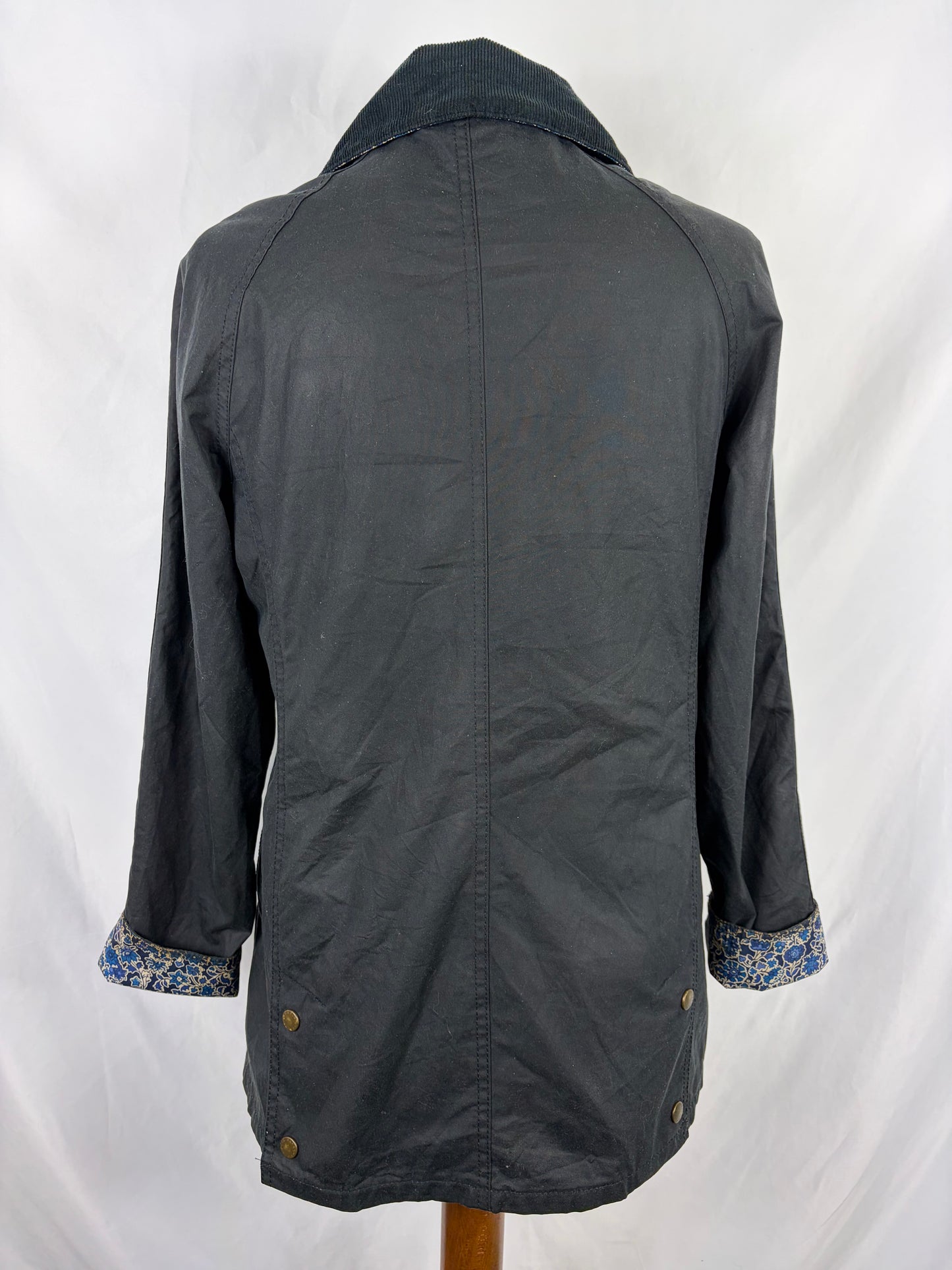 Giacca Barbour Liberty Beadnell blu UK8 Xsmall- Navy Liberty Beadnell Jacket UK8 tg. 38