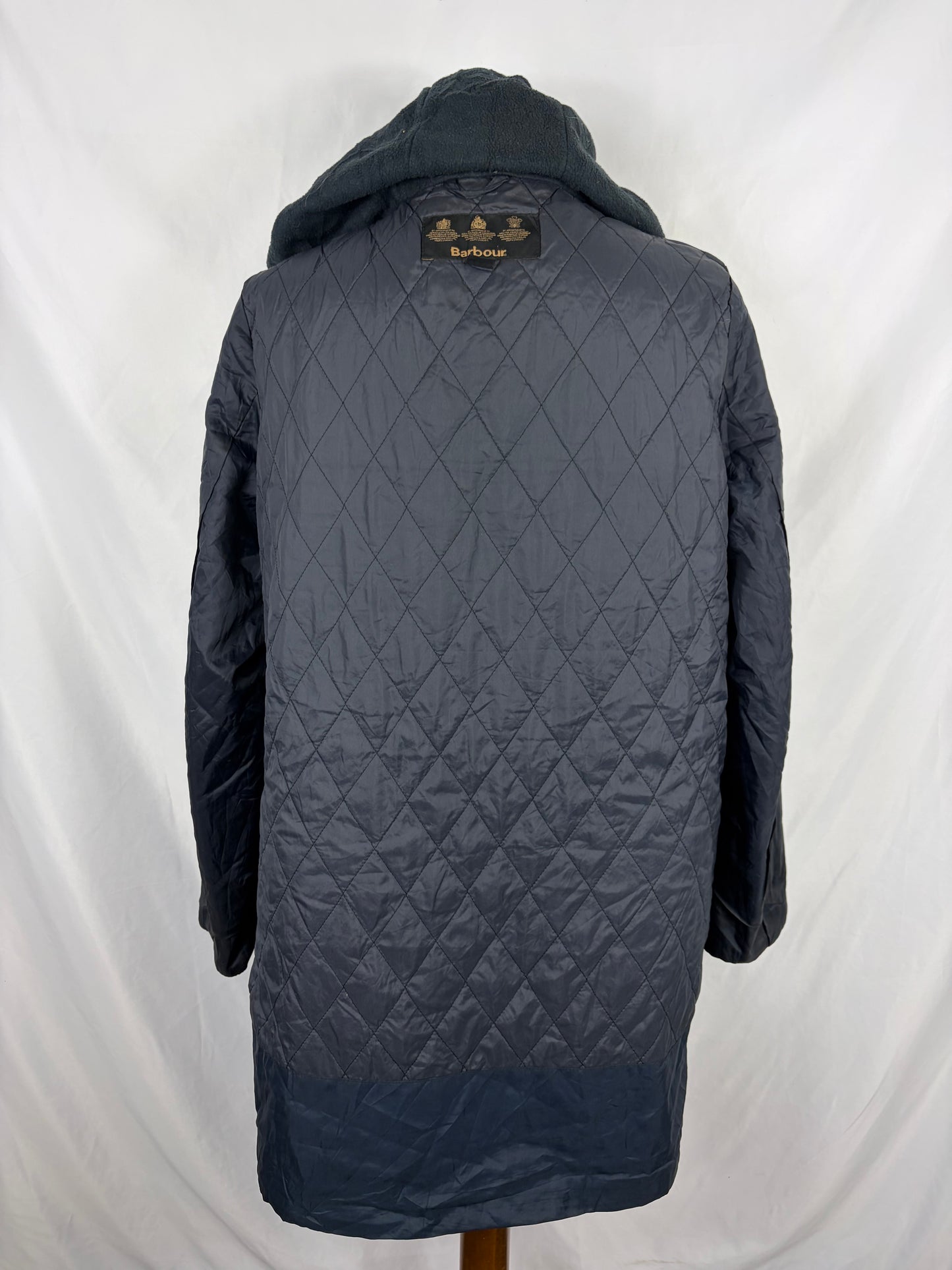 Giacca Barbour blu da donna Winter Durham Uk16 tg.44/46 - Navy Winter Lady Durham Wax Jacket Size uk16