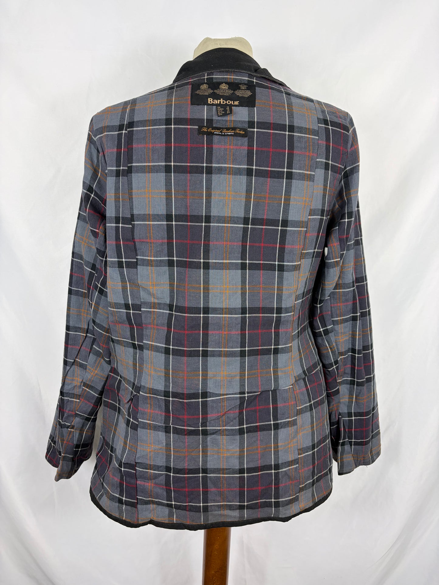Giacca Barbour International Donna Medium UK14 -Lady International Black jacket size uk14 tg.42/44