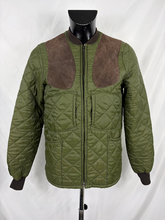Giacca Barbour Uomo vintage Verde da caccia Small Man Green Shooting Jacket size S