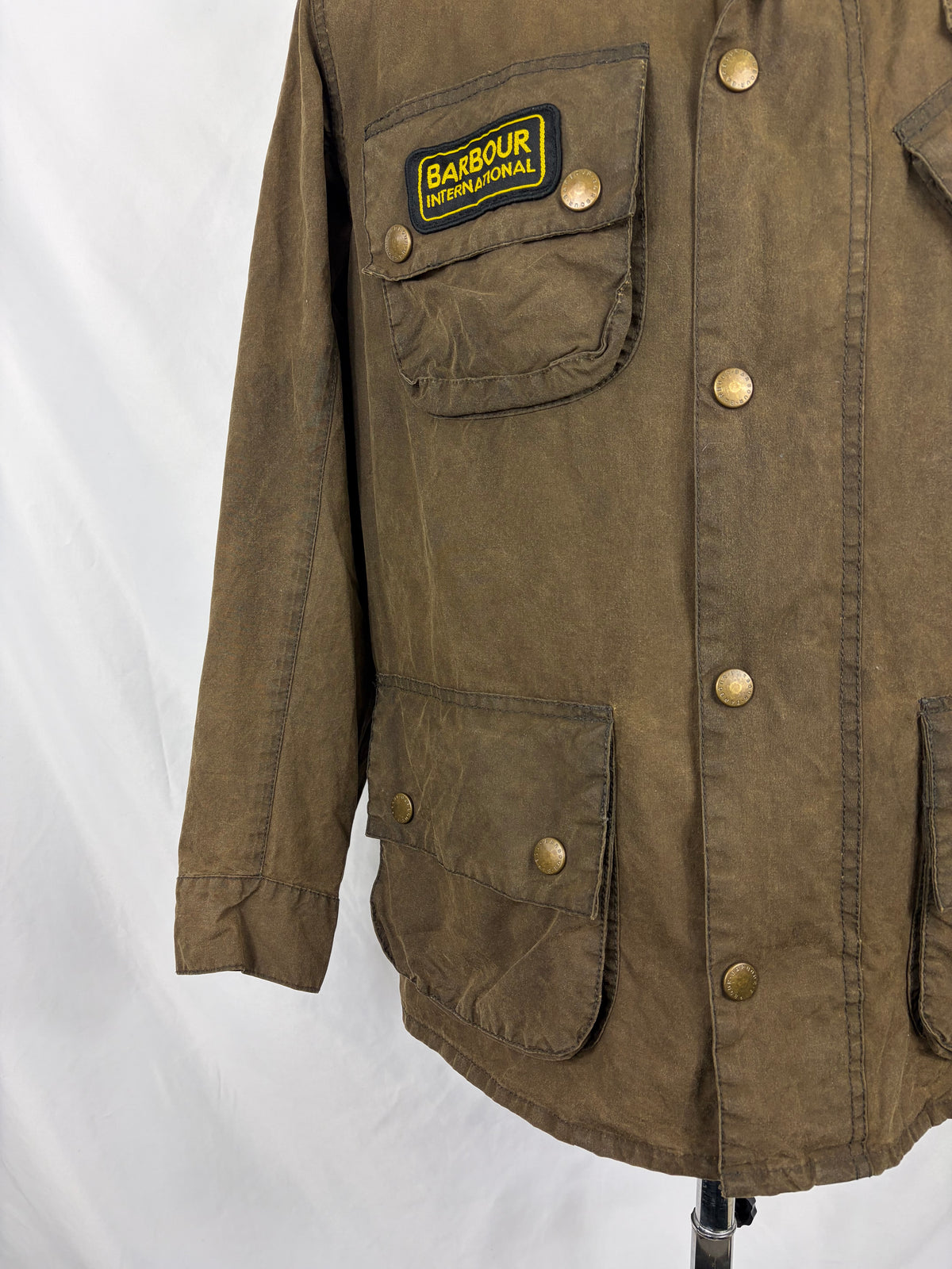 Giacca Barbour International Steve Mc Queen Medium-Man Washington International Wax Jacket M