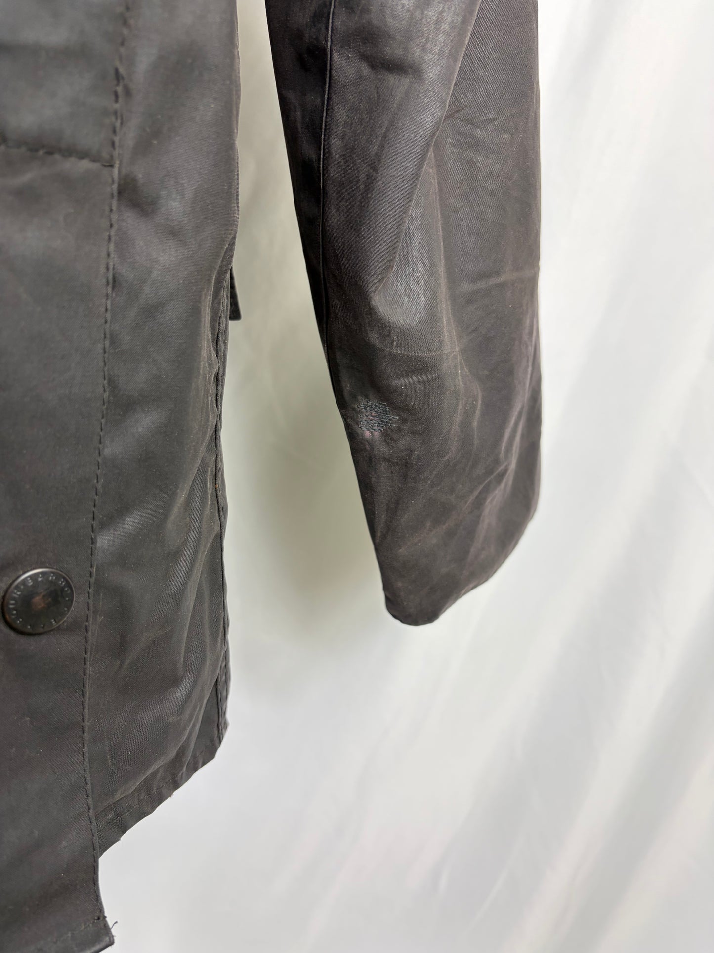 Barbour Vintage Giacca Bedale nero C40/102 CM - Black Bedale wax man jacket Size Medium