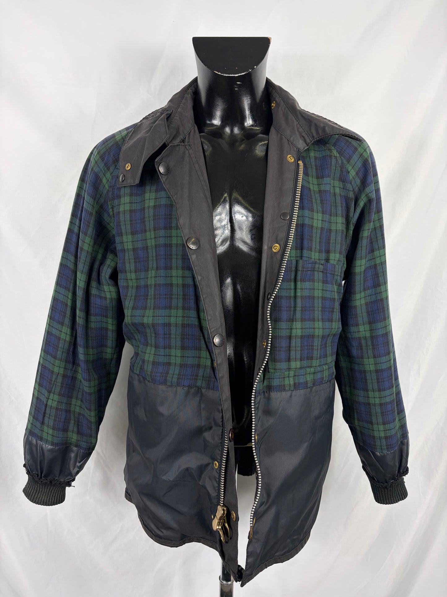 Barbour Vintage Giacca Bedale nero C40/102 CM - Black Bedale wax man jacket Size Medium