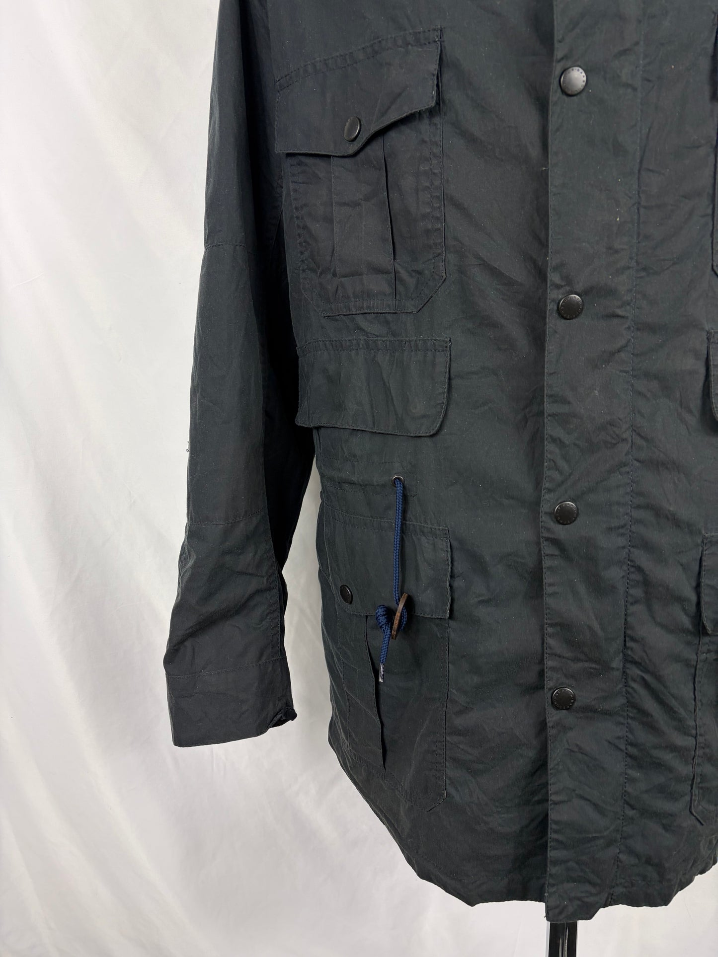 Giacca Barbour Blu Cavendish da uomo Large -Man Navy Cavendish Jacket size Large