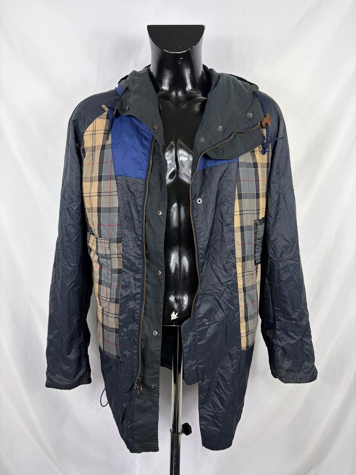 Giacca Barbour Blu Cavendish da uomo Large -Man Navy Cavendish Jacket size Large