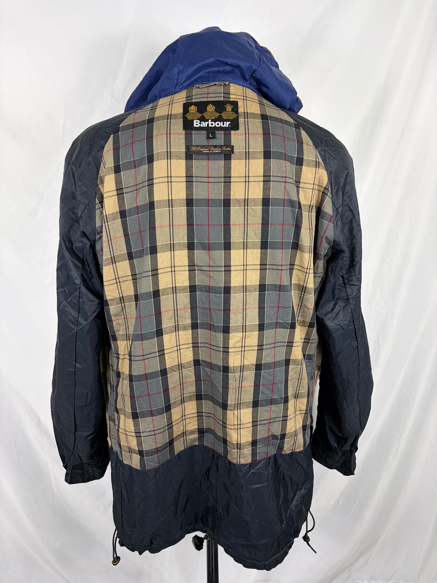 Giacca Barbour Blu Cavendish da uomo Large -Man Navy Cavendish Jacket size Large