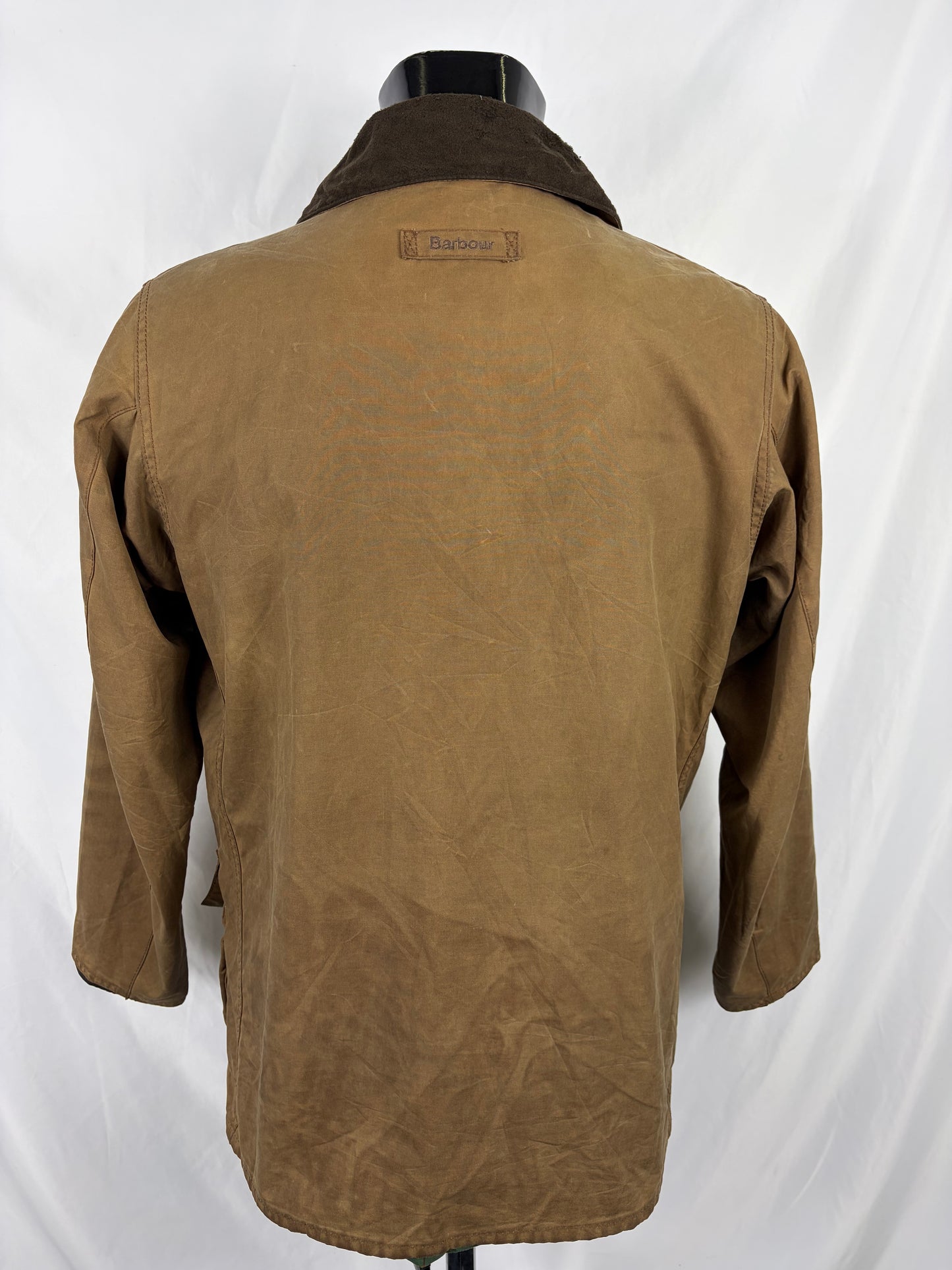 Barbour Giacca Uomo Lee Beige Medium - Man Wax Lee Brown jacket Size Medium
