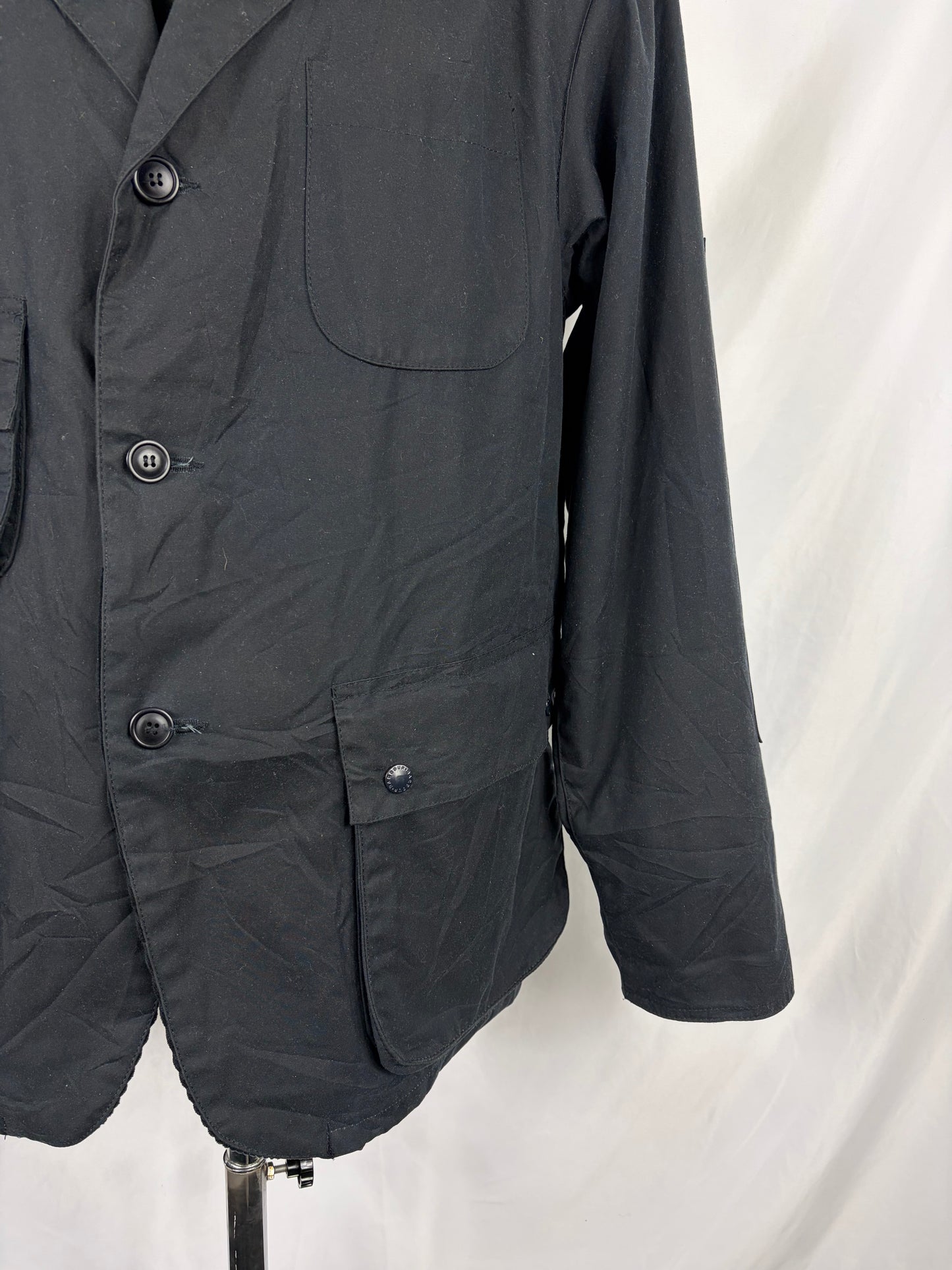 Giacca Barbour x Engineered Garments Blu Medium -Man Navy Wax Upland Jacket size Medium - Shop In London