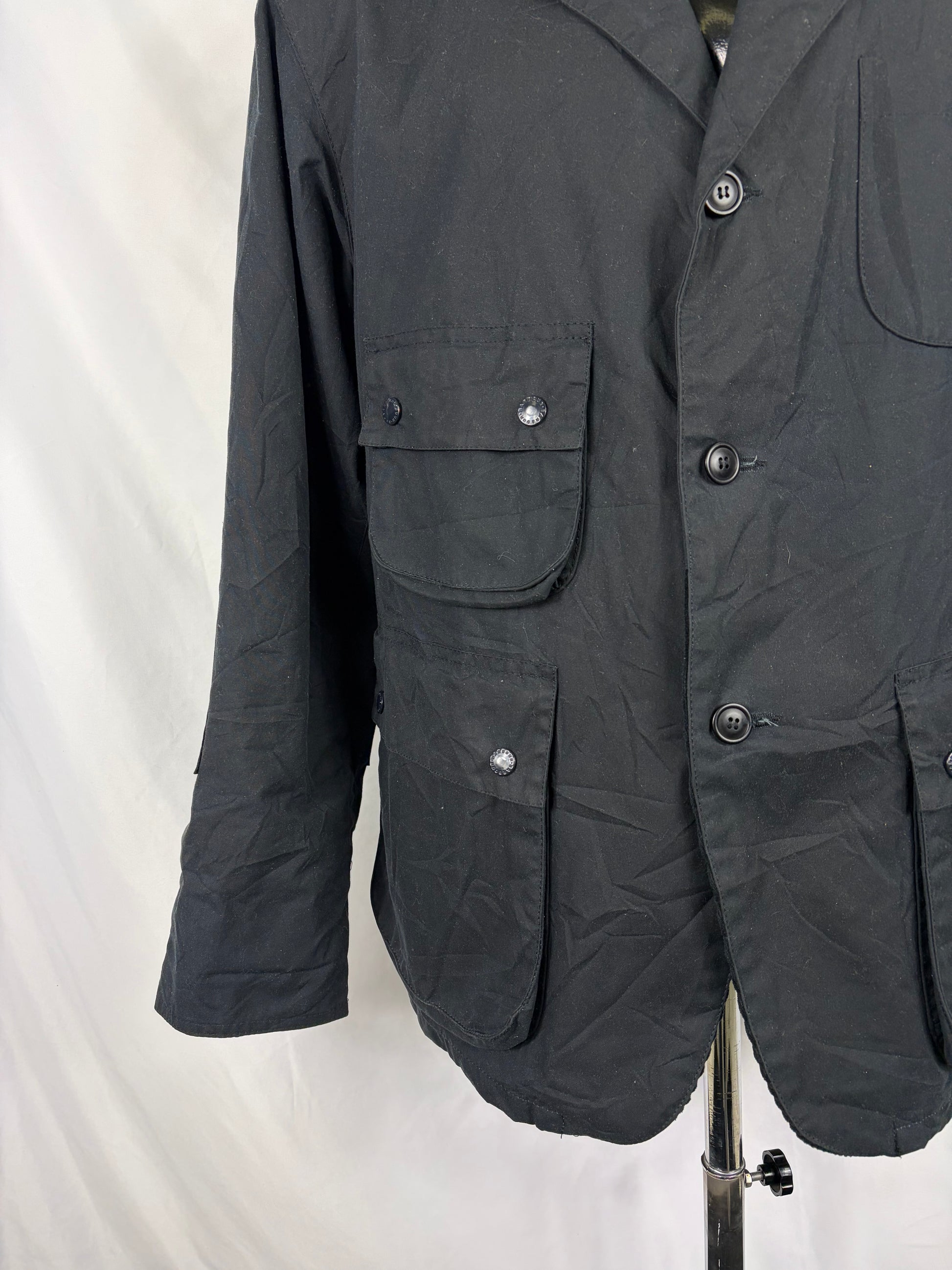 Giacca Barbour x Engineered Garments Blu Medium -Man Navy Wax Upland Jacket size Medium - Shop In London