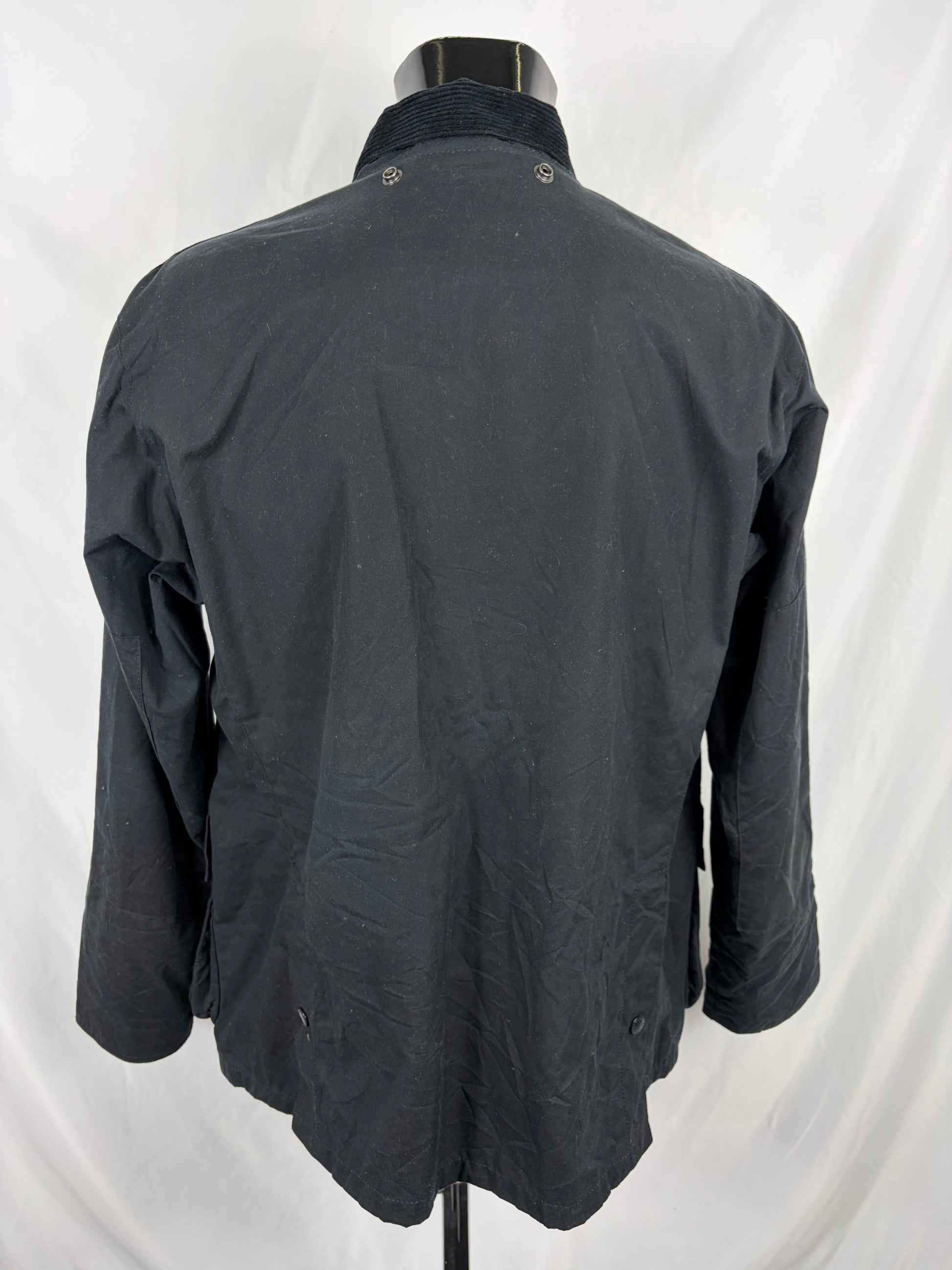 Giacca Barbour x Engineered Garments Blu Medium -Man Navy Wax Upland Jacket size Medium - Shop In London