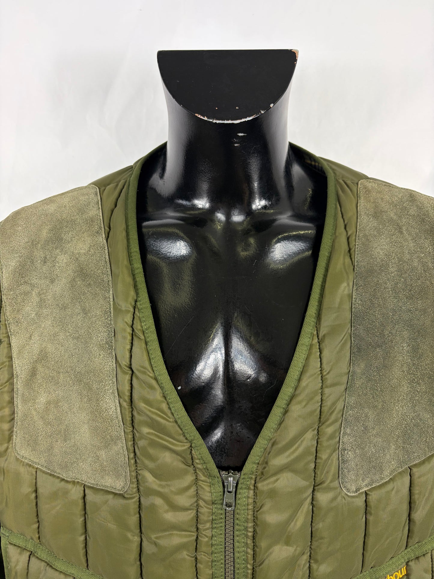 Giacca Barbour Uomo vintage Verde da caccia Xlarge Man Green Pennine Shooting Jacket size XL