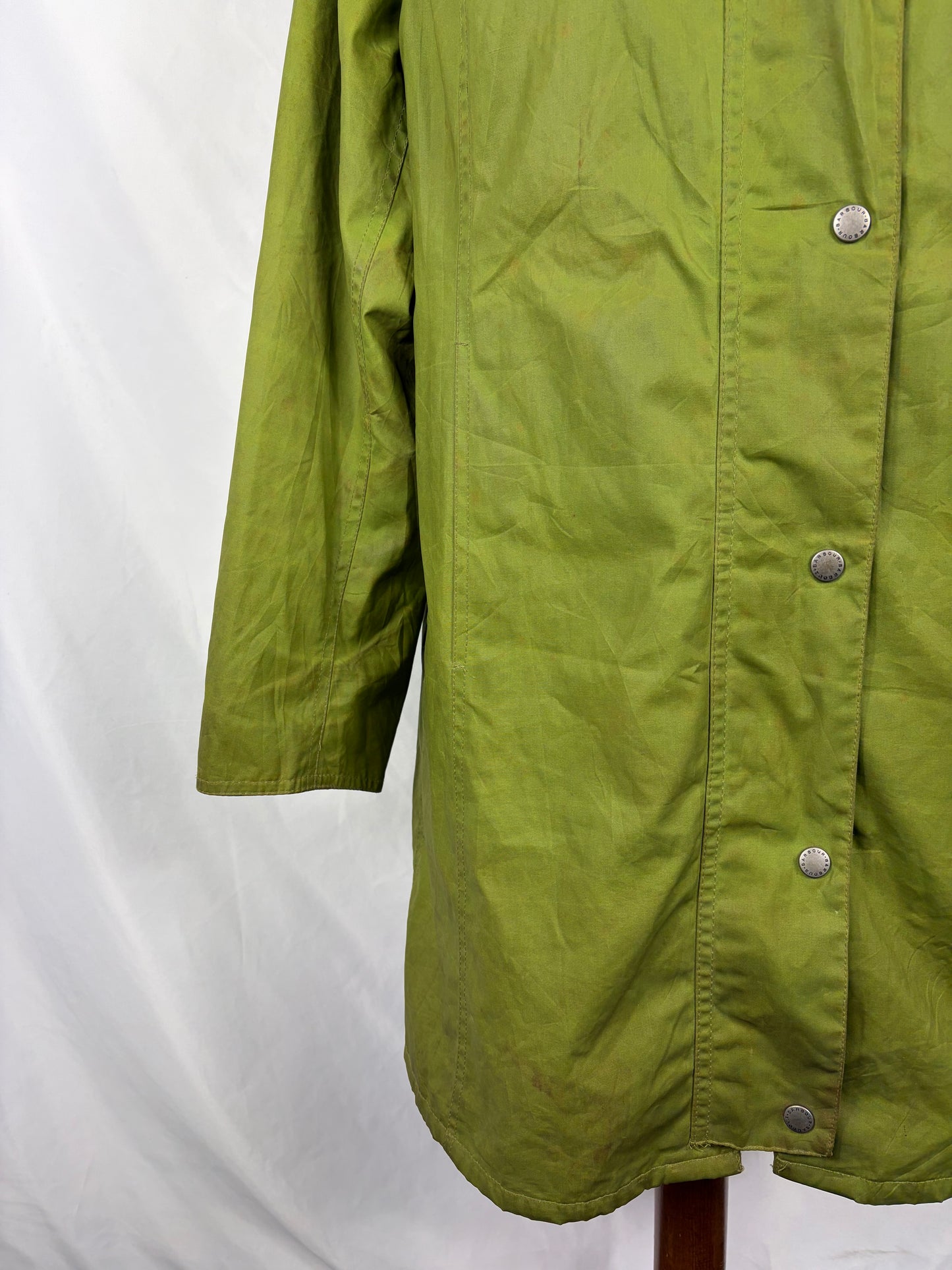 Giacca Barbour Newmarket donna verde UK14 tg. 44 Lady Green Newmarket jacket Size Uk14