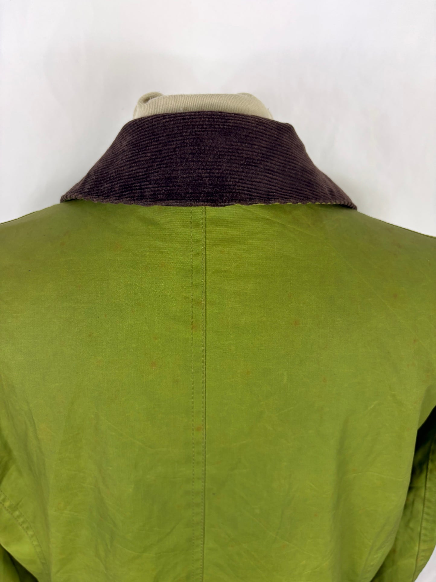 Giacca Barbour Newmarket donna verde UK14 tg. 44 Lady Green Newmarket jacket Size Uk14