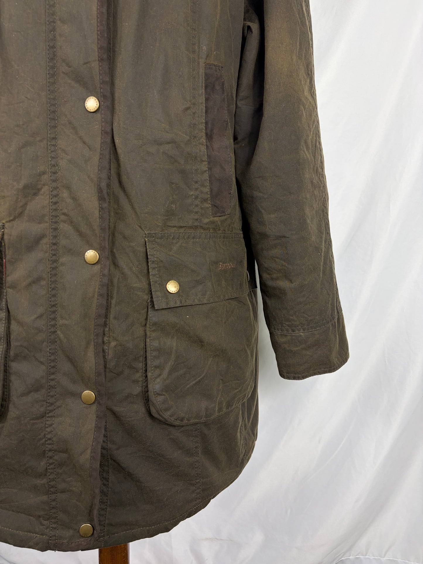 Giacca Barbour Bower Wax Jacket verde Uk20 tg.50 ita - Bower Wax Jacket Green size Uk20