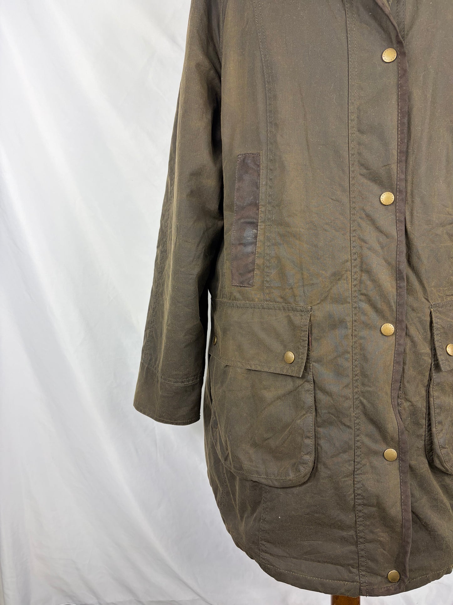 Giacca Barbour Bower Wax Jacket verde Uk20 tg.50 ita - Bower Wax Jacket Green size Uk20