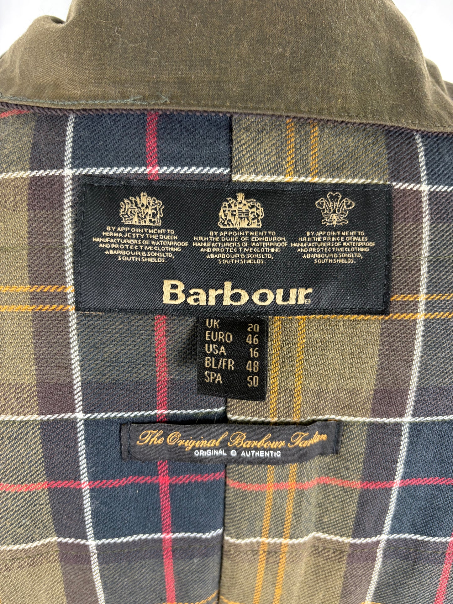 Giacca Barbour Bower Wax Jacket verde Uk20 tg.50 ita - Bower Wax Jacket Green size Uk20