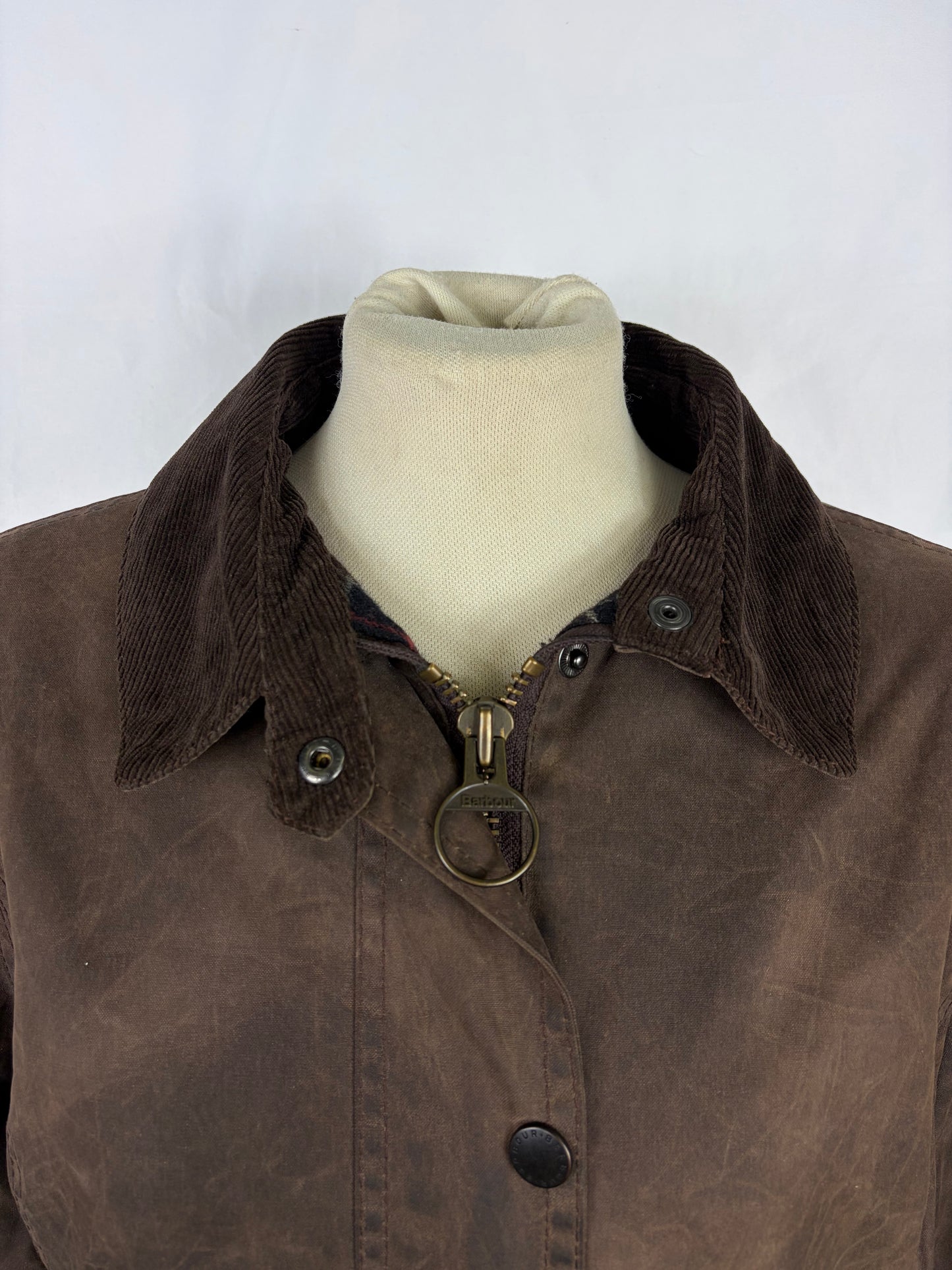 Giacca Barbour Newmarket donna marrone UK12 M Lady Brown Newmarket jacket Size Uk12