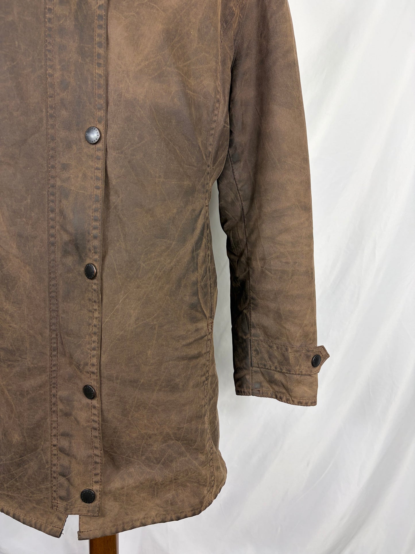 Giacca Barbour Newmarket donna marrone UK12 M Lady Brown Newmarket jacket Size Uk12