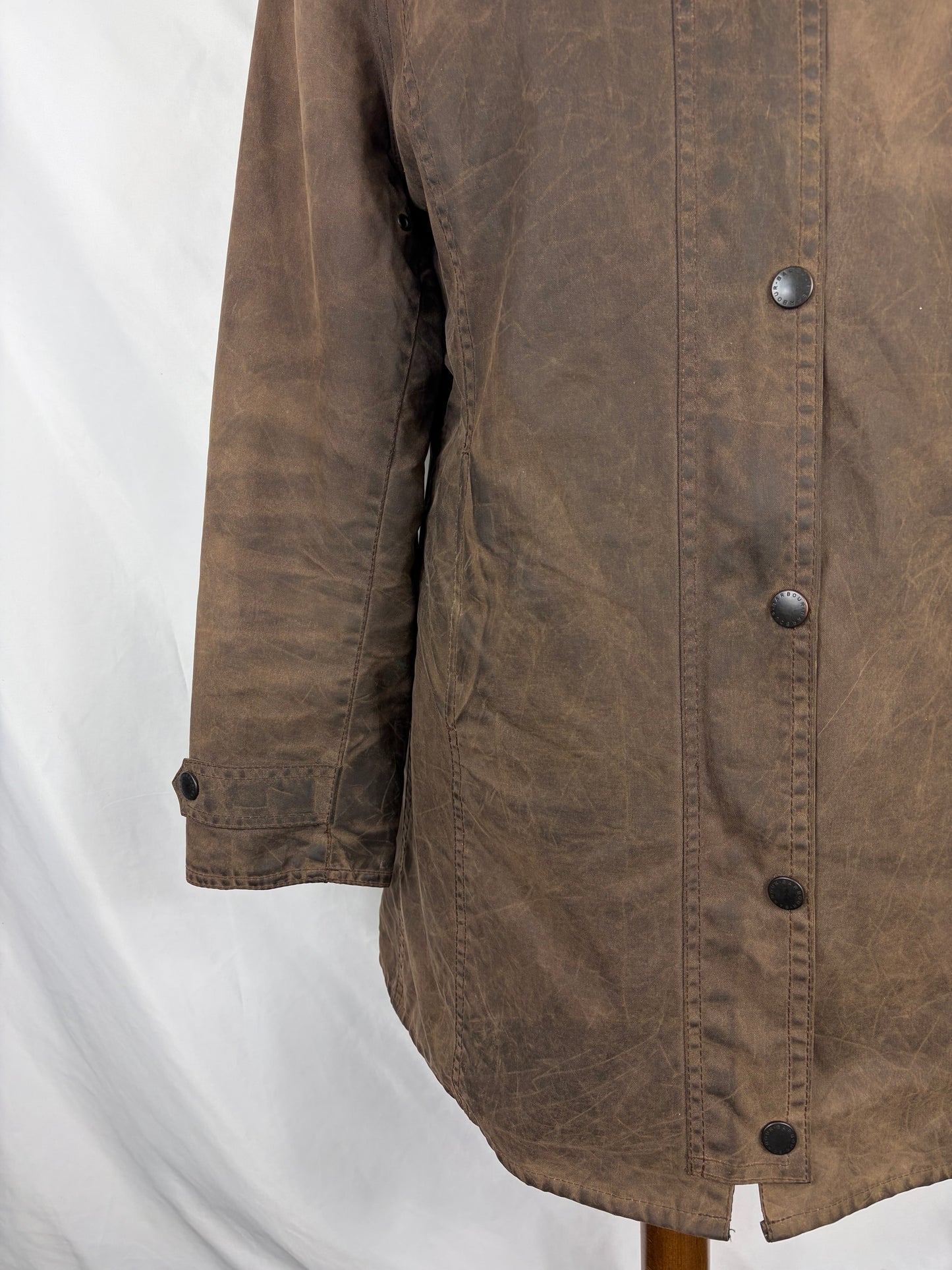 Giacca Barbour Newmarket donna marrone UK12 M Lady Brown Newmarket jacket Size Uk12