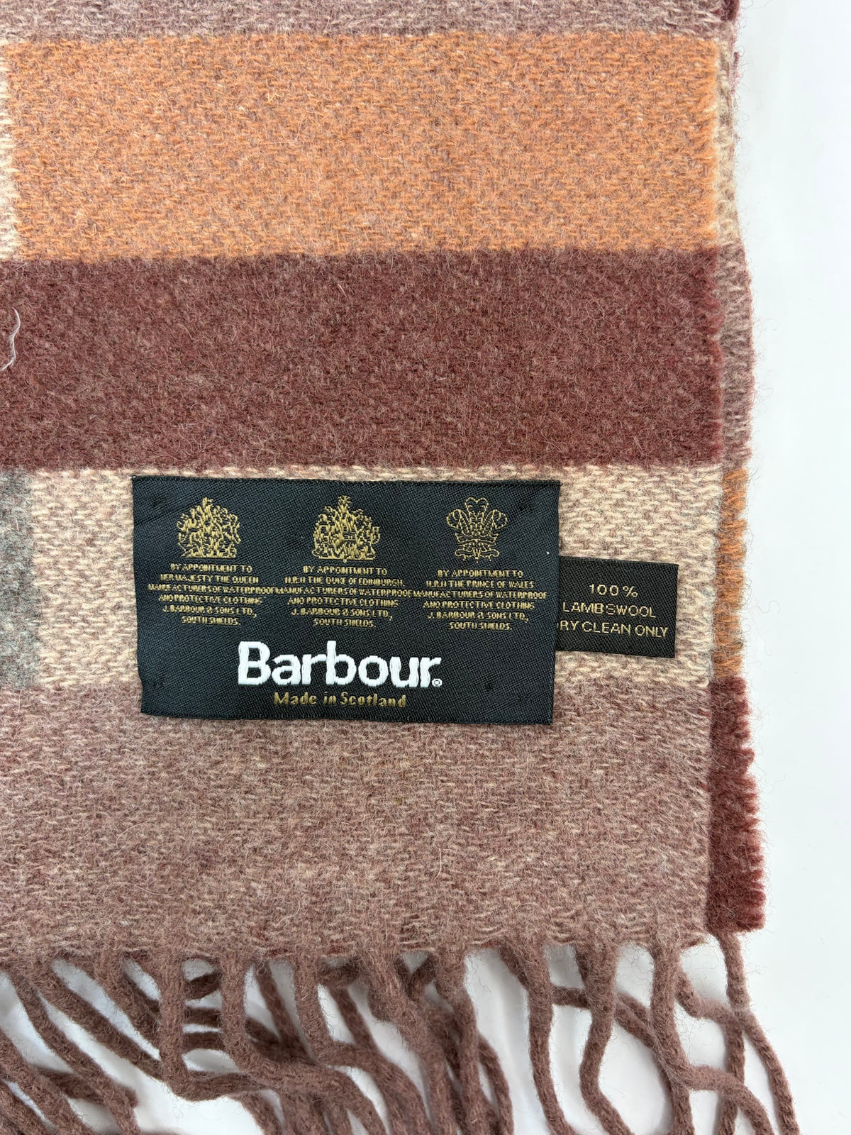 Sciarpa Barbour in lana