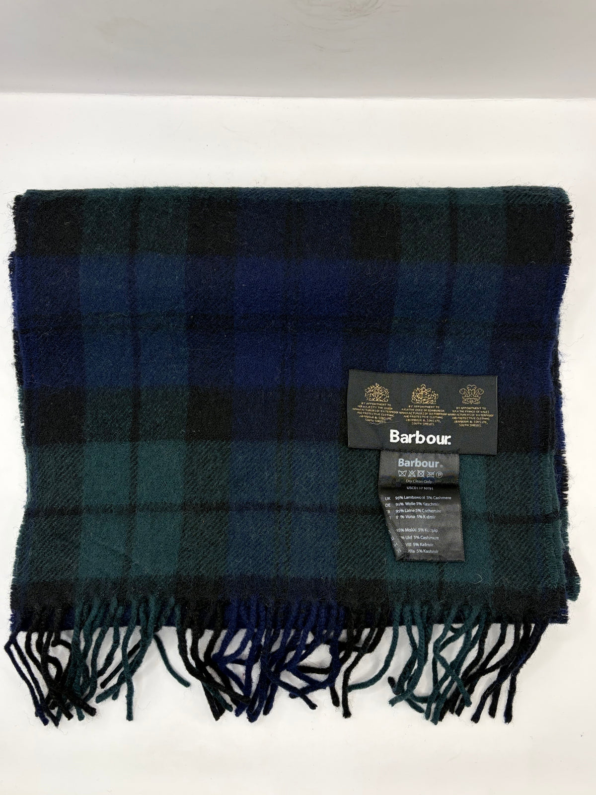 Sciarpa Barbour in lana