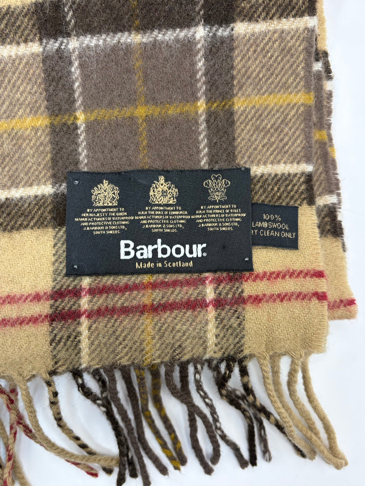 Sciarpa Barbour in lana