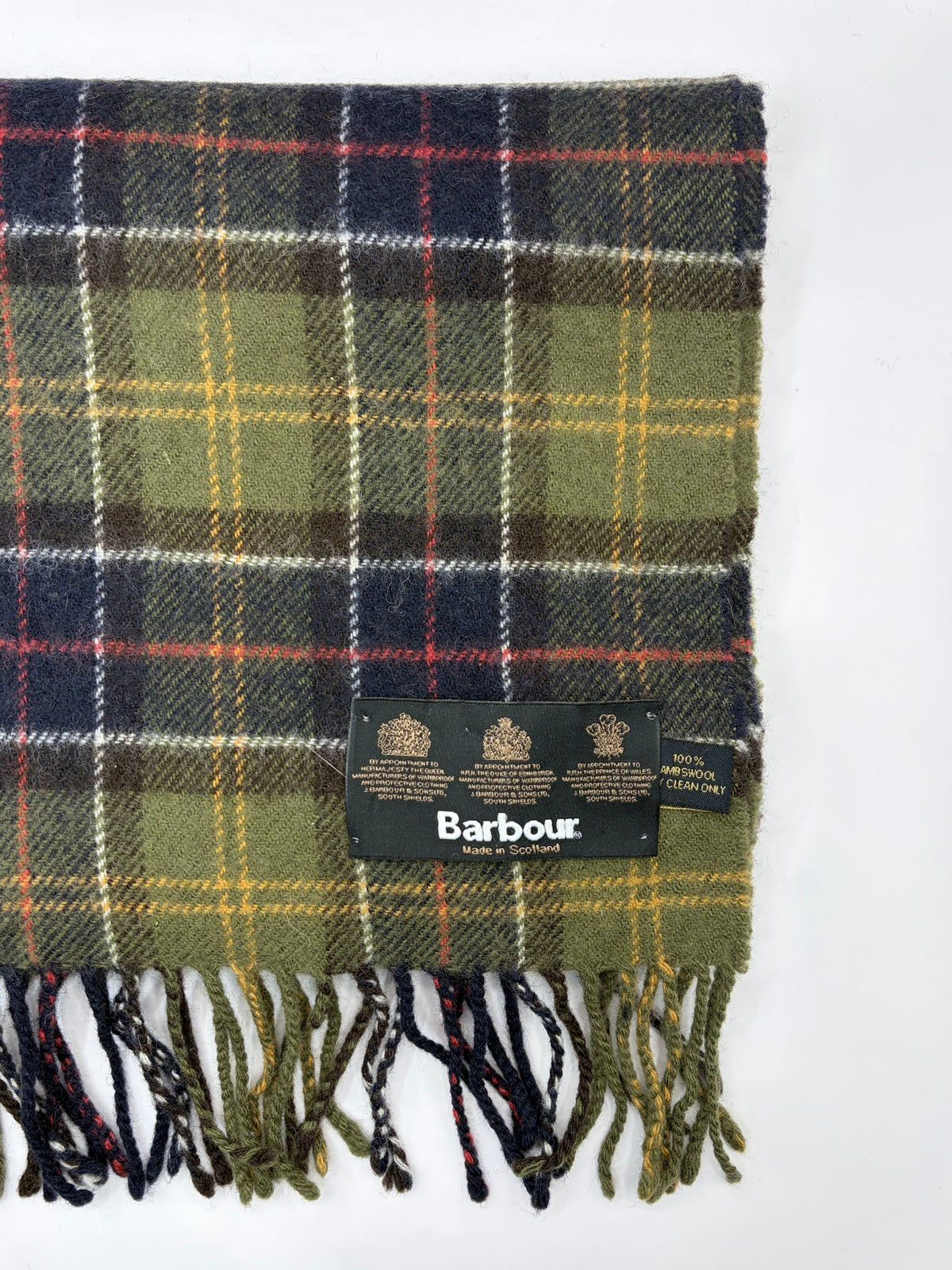 Sciarpa Barbour in lana