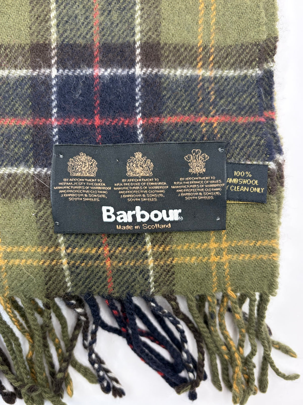 Sciarpa Barbour in lana