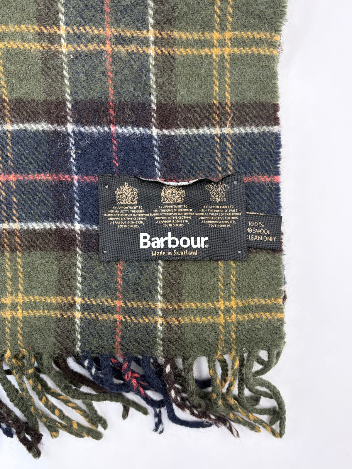 Sciarpa Barbour in lana