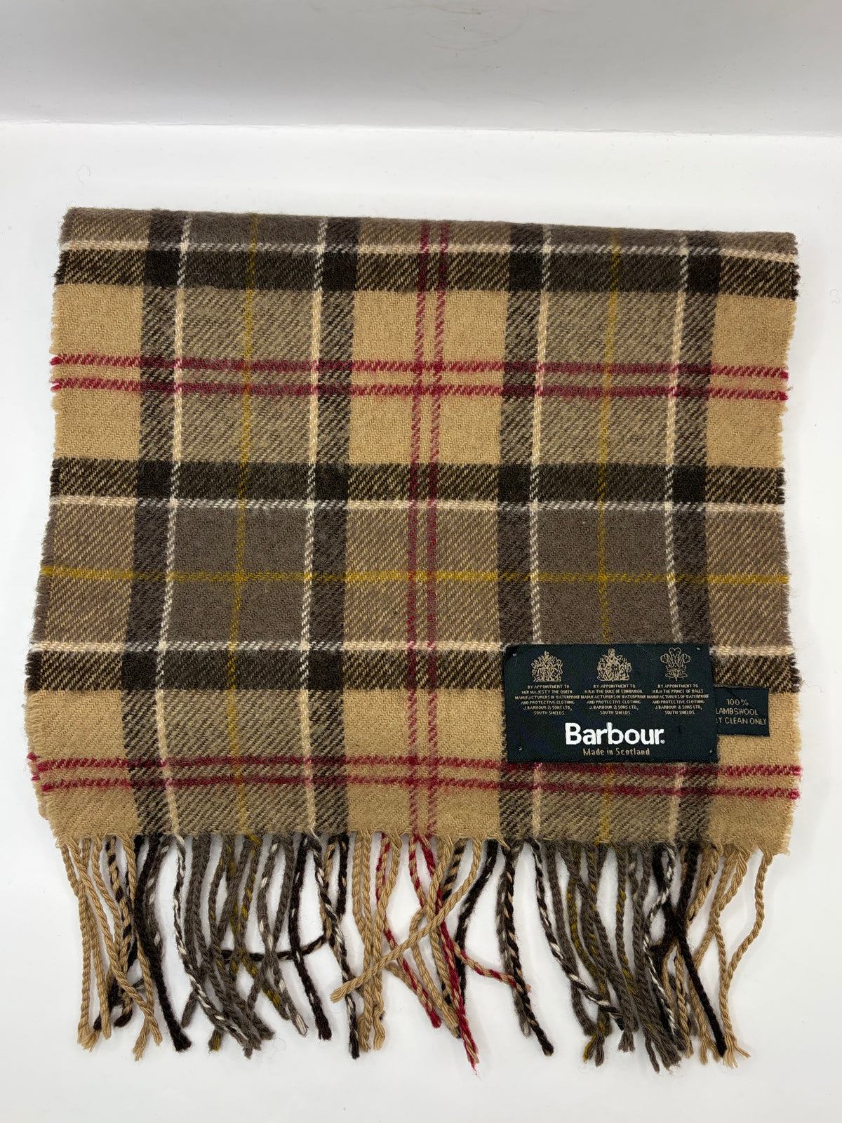 Sciarpa Barbour in lana