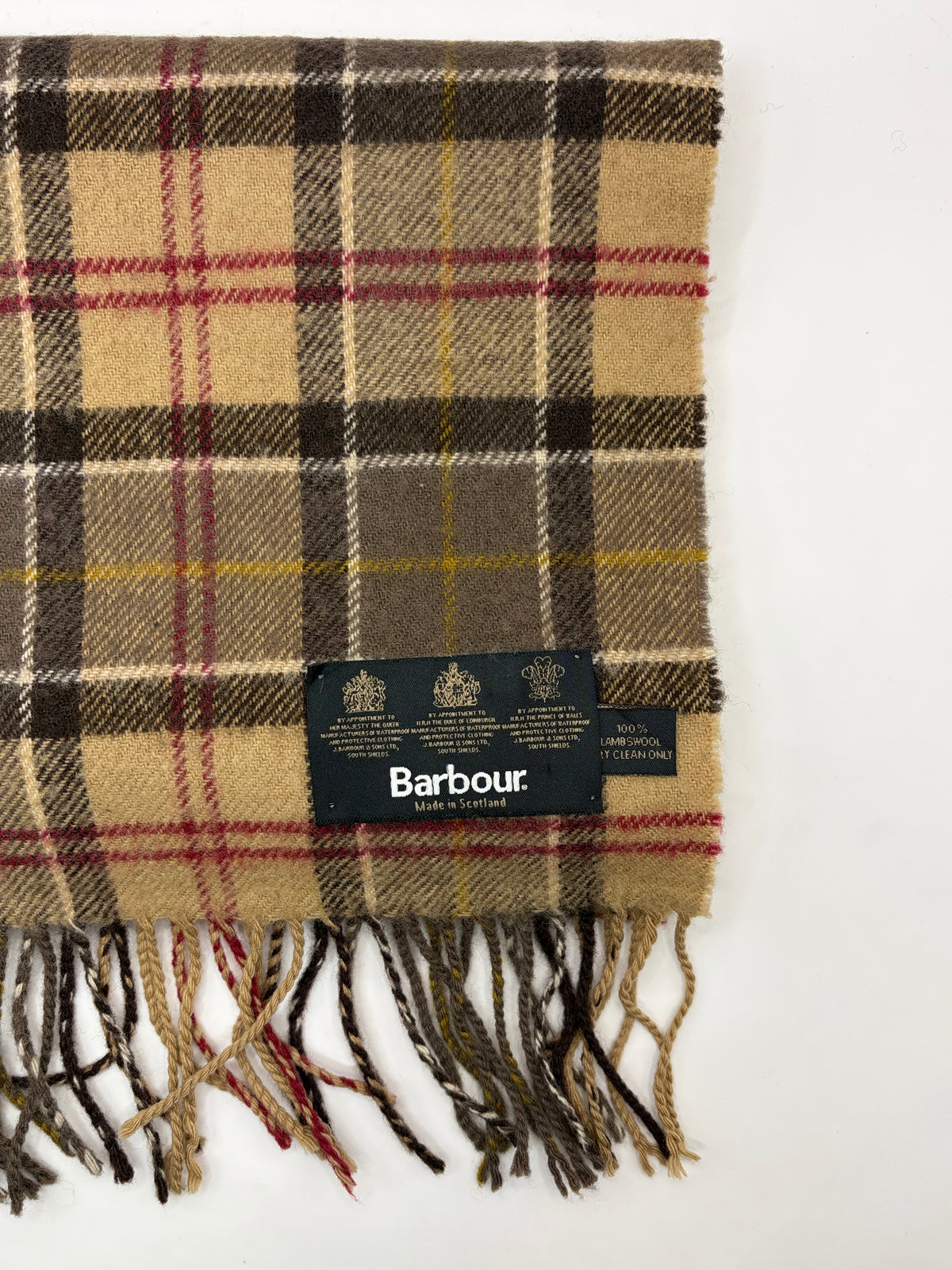 Sciarpa Barbour in lana