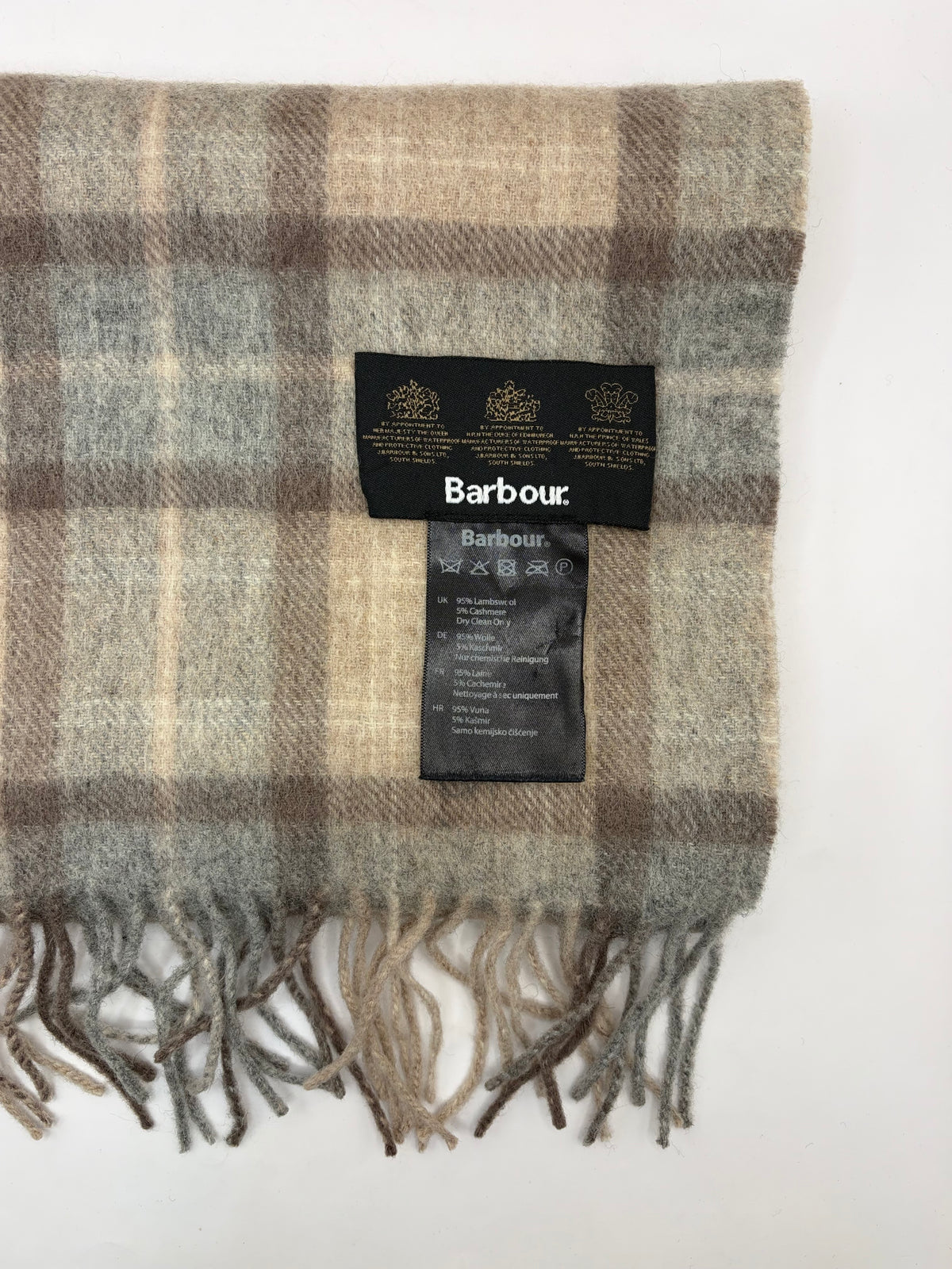 Sciarpa Barbour in lana