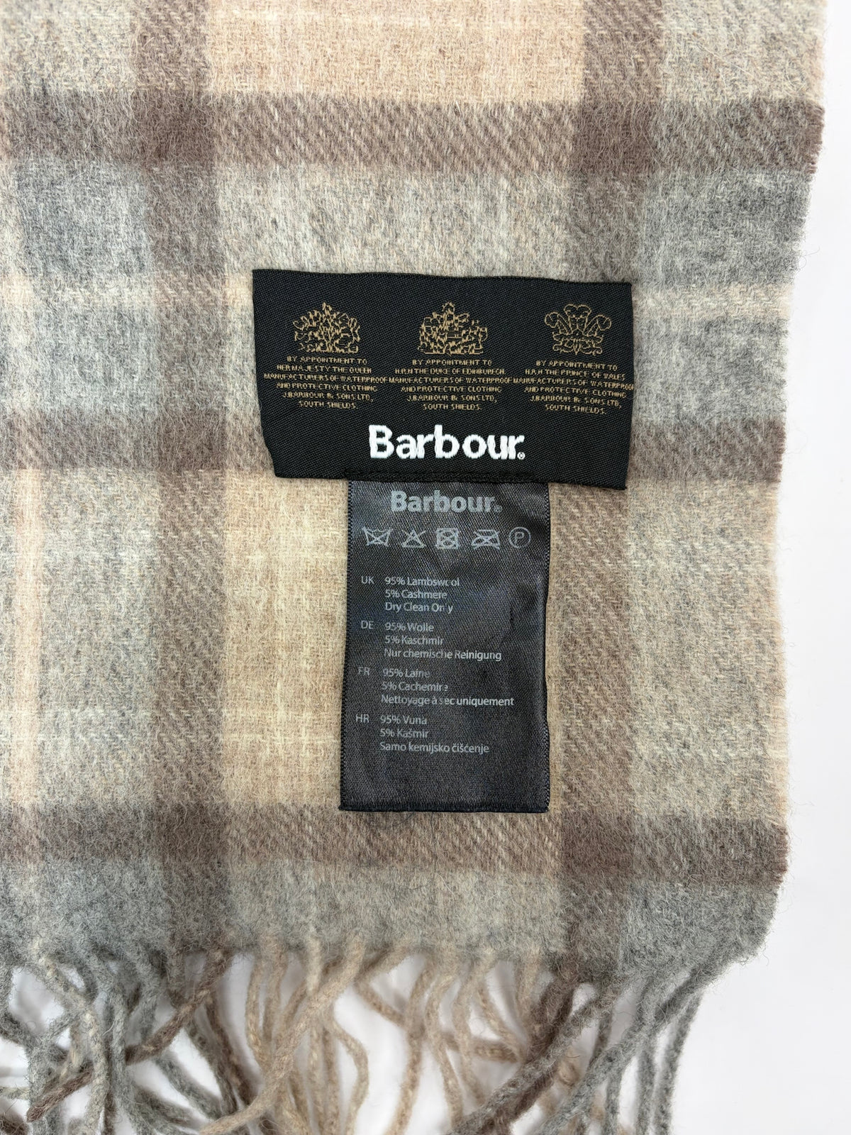 Sciarpa Barbour in lana