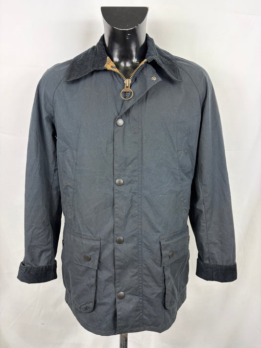 Giacca Barbour Blu Ashby Uomo Small- Man Navy Ashby Wax Jacket Size Small