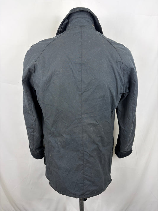 Giacca Barbour Blu Ashby Uomo Small- Man Navy Ashby Wax Jacket Size Small