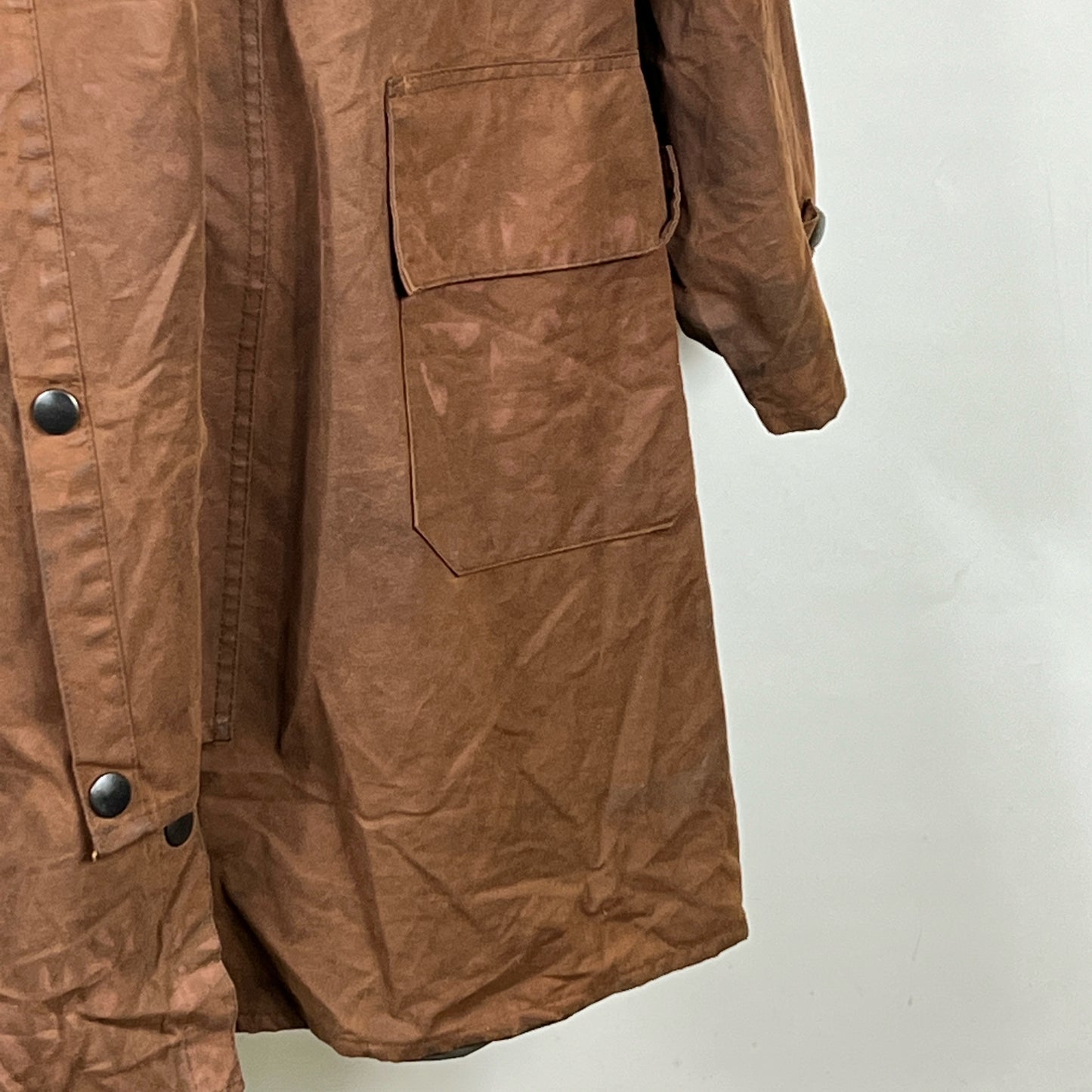 Raro Barbour Backhouse Marrone cerato C40/102cm - Brown Wax Backhouse Jacket size M